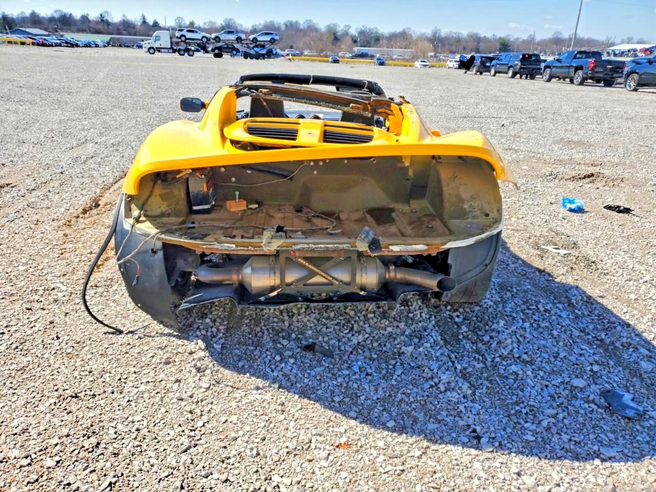 2005 Lotus Elise Yellow vin: SCCPC11185HL33279