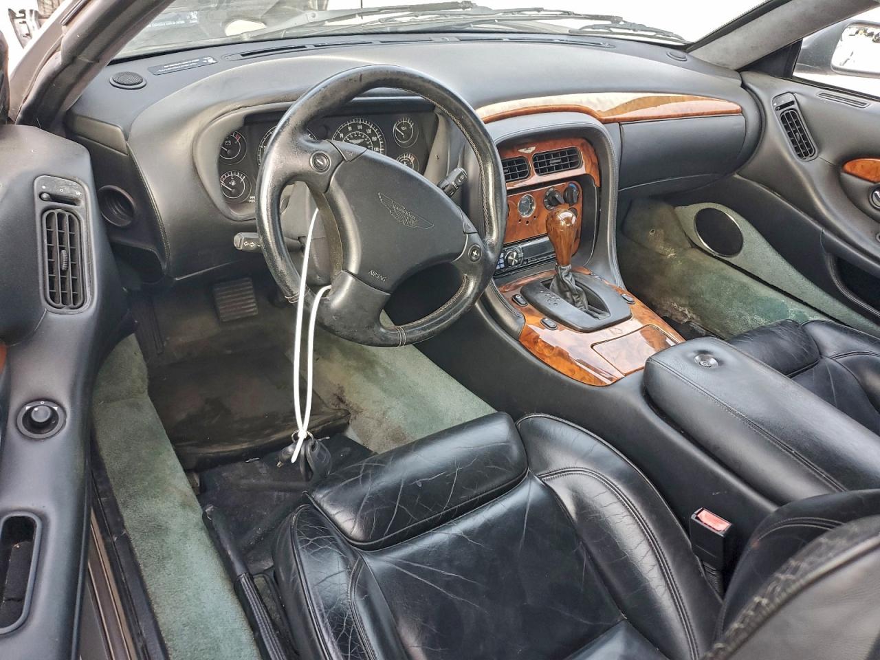 2002 Aston Martin Db7 Vantage Серебряный vin: SCFAB42392K402475