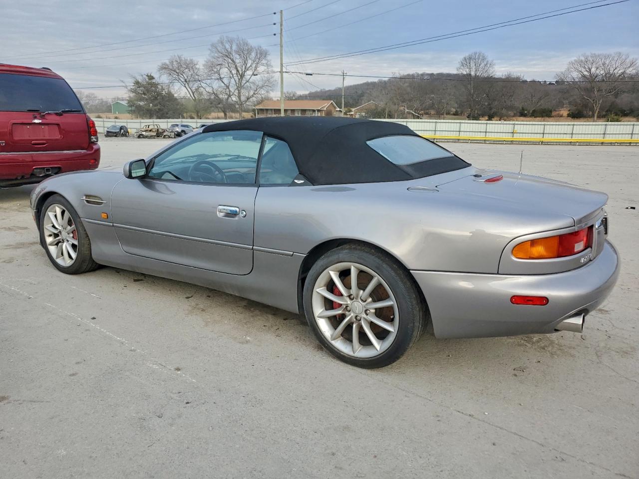 2002 Aston Martin Db7 Vantage Серебряный vin: SCFAB42392K402475