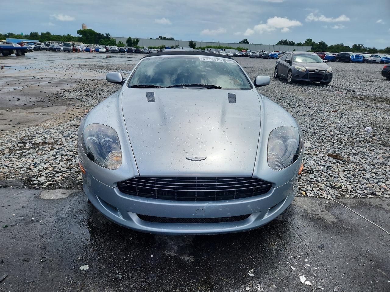 2006 Aston Martin Db9 Volante Silver vin: SCFAD02A96GB04649