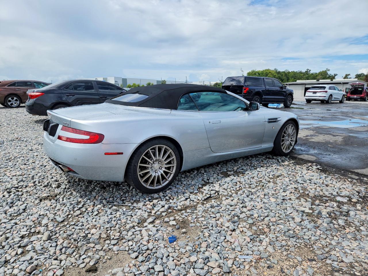 2006 Aston Martin Db9 Volante Silver vin: SCFAD02A96GB04649