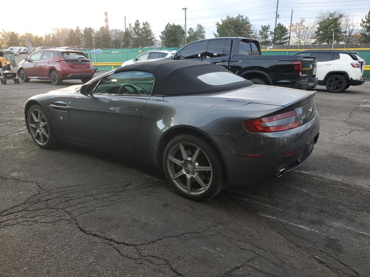 2008 Aston Martin V8 Vantage Gray vin: SCFBB04B68GD08229