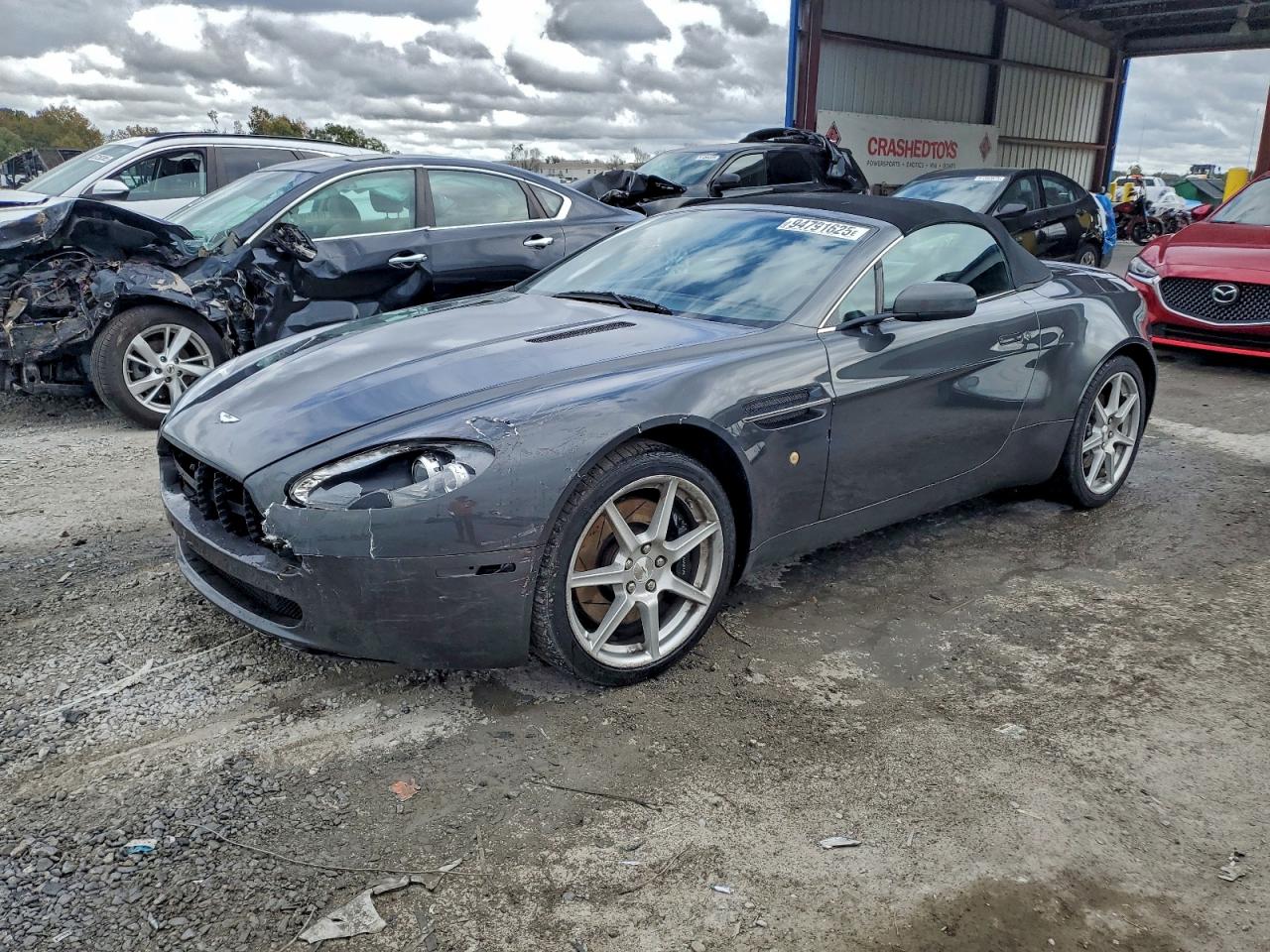 2008 Aston Martin V8 Vantage Black vin: SCFBF04B08GD07730