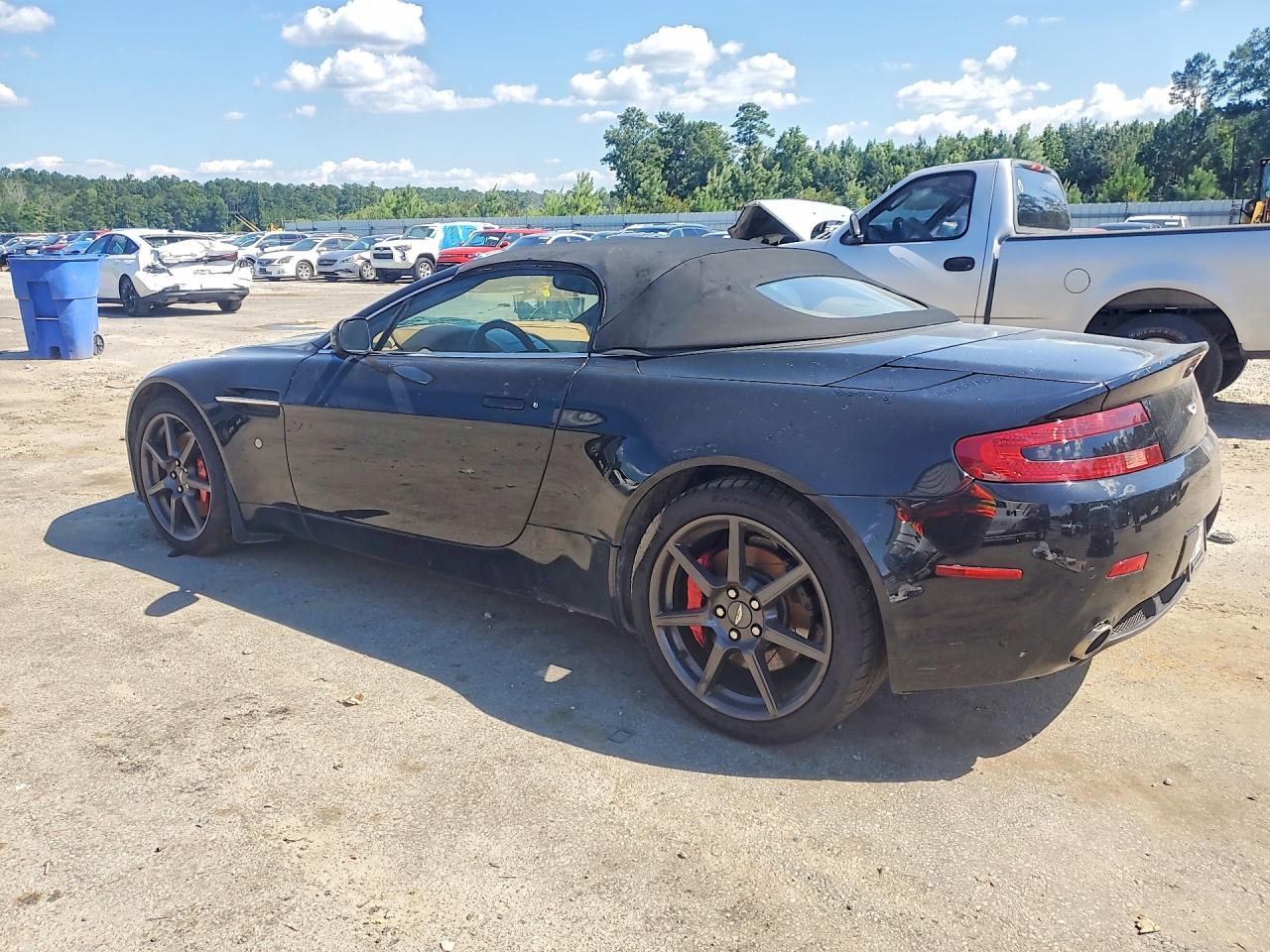 2008 Aston Martin V8 Vantage Black vin: SCFBF04B88GD08706