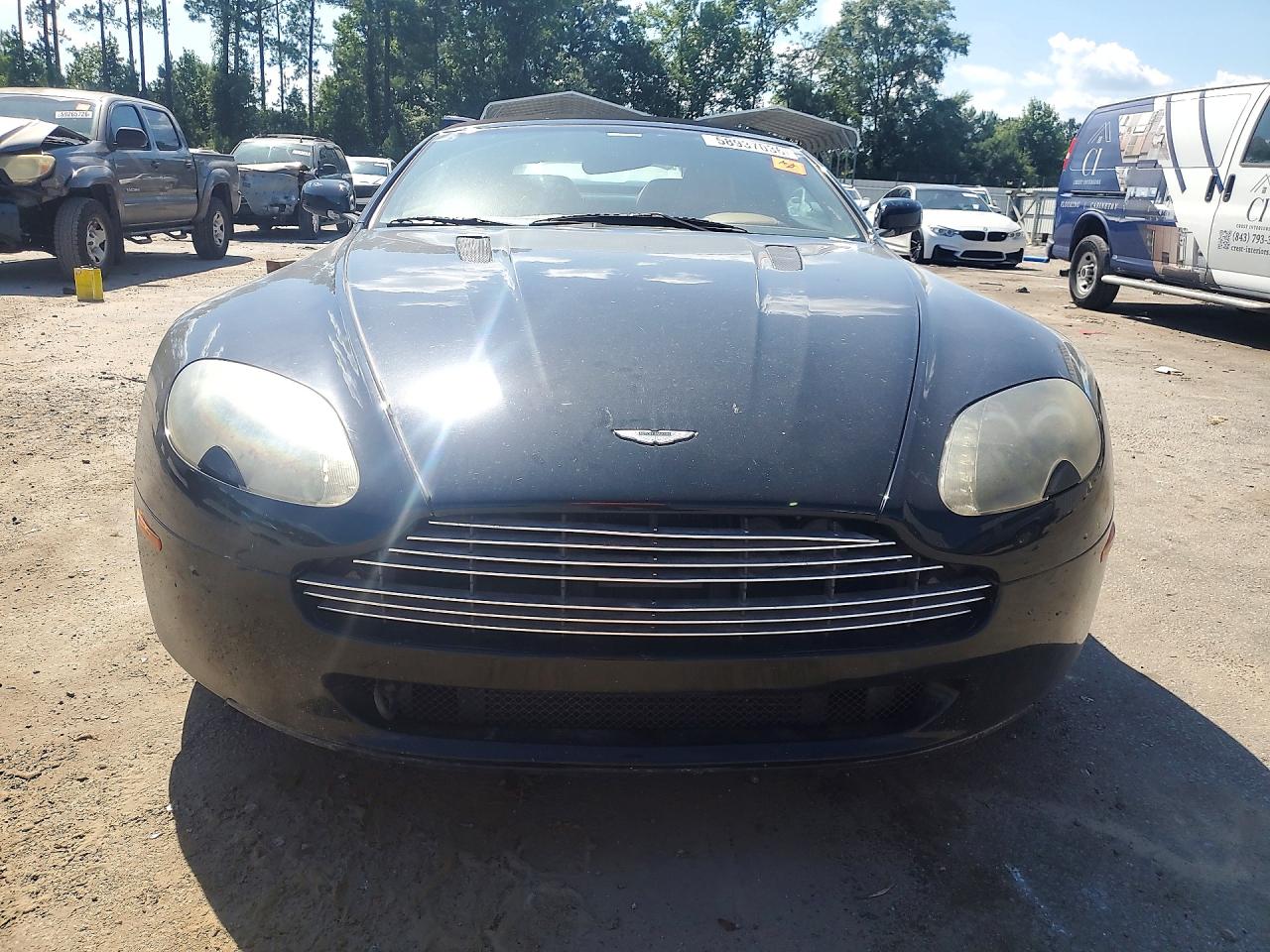 2008 Aston Martin V8 Vantage Black vin: SCFBF04B88GD08706