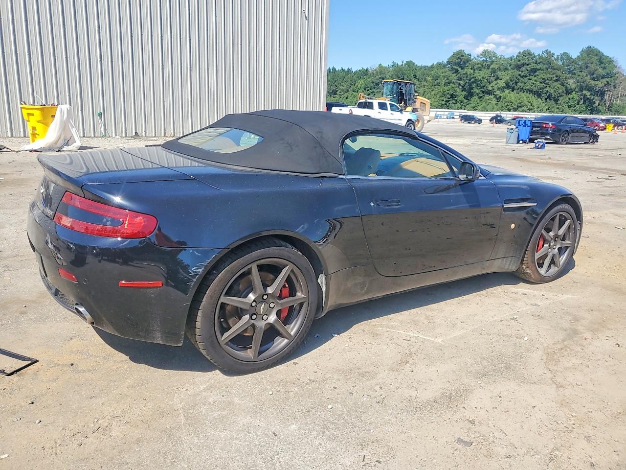 2008 Aston Martin V8 Vantage Black vin: SCFBF04B88GD08706