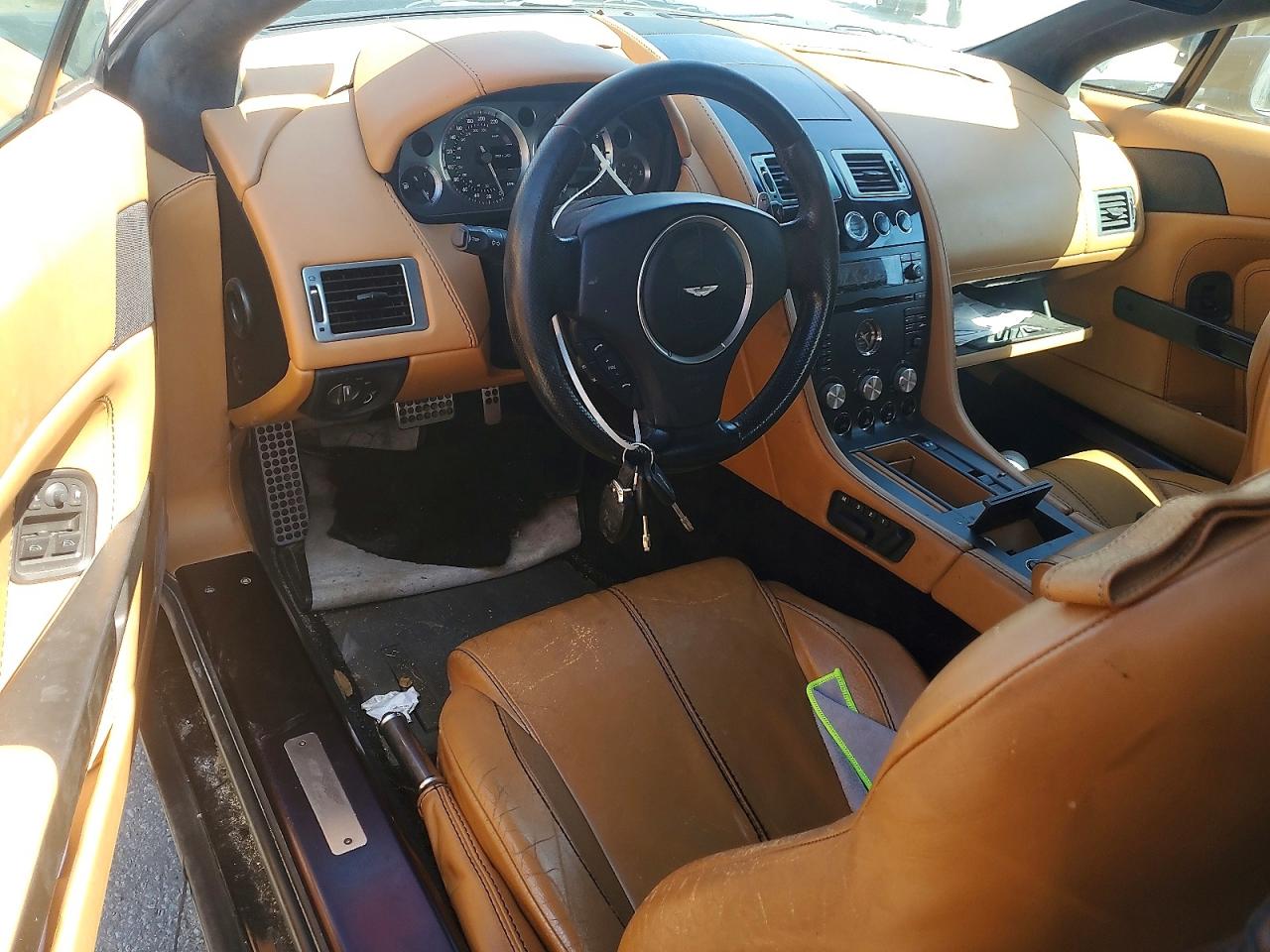 2008 Aston Martin V8 Vantage Black vin: SCFBF04B88GD08706