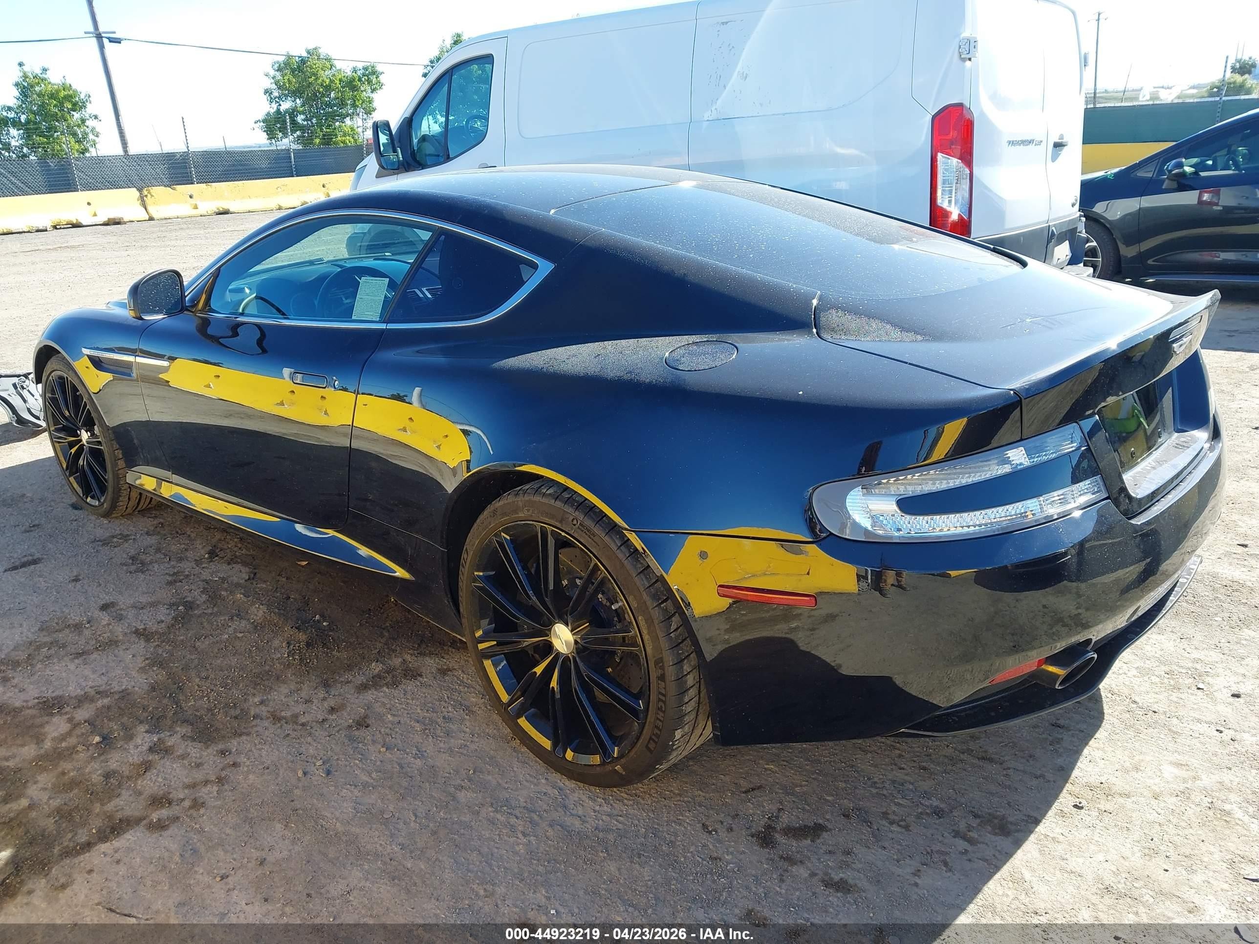 2013 Aston Martin Db9   Черный vin: SCFFDAAM8DGA14722