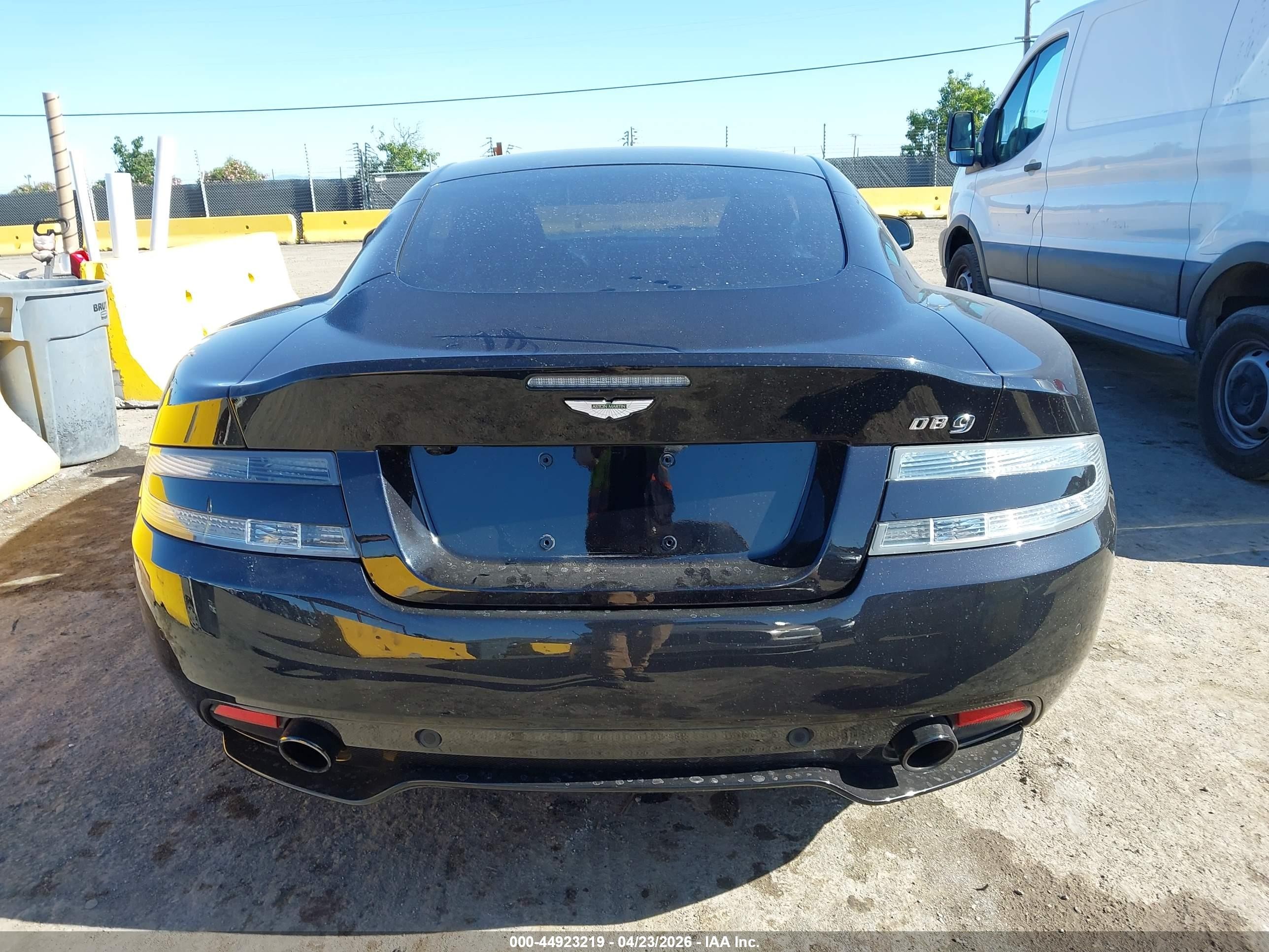 2013 Aston Martin Db9   Черный vin: SCFFDAAM8DGA14722