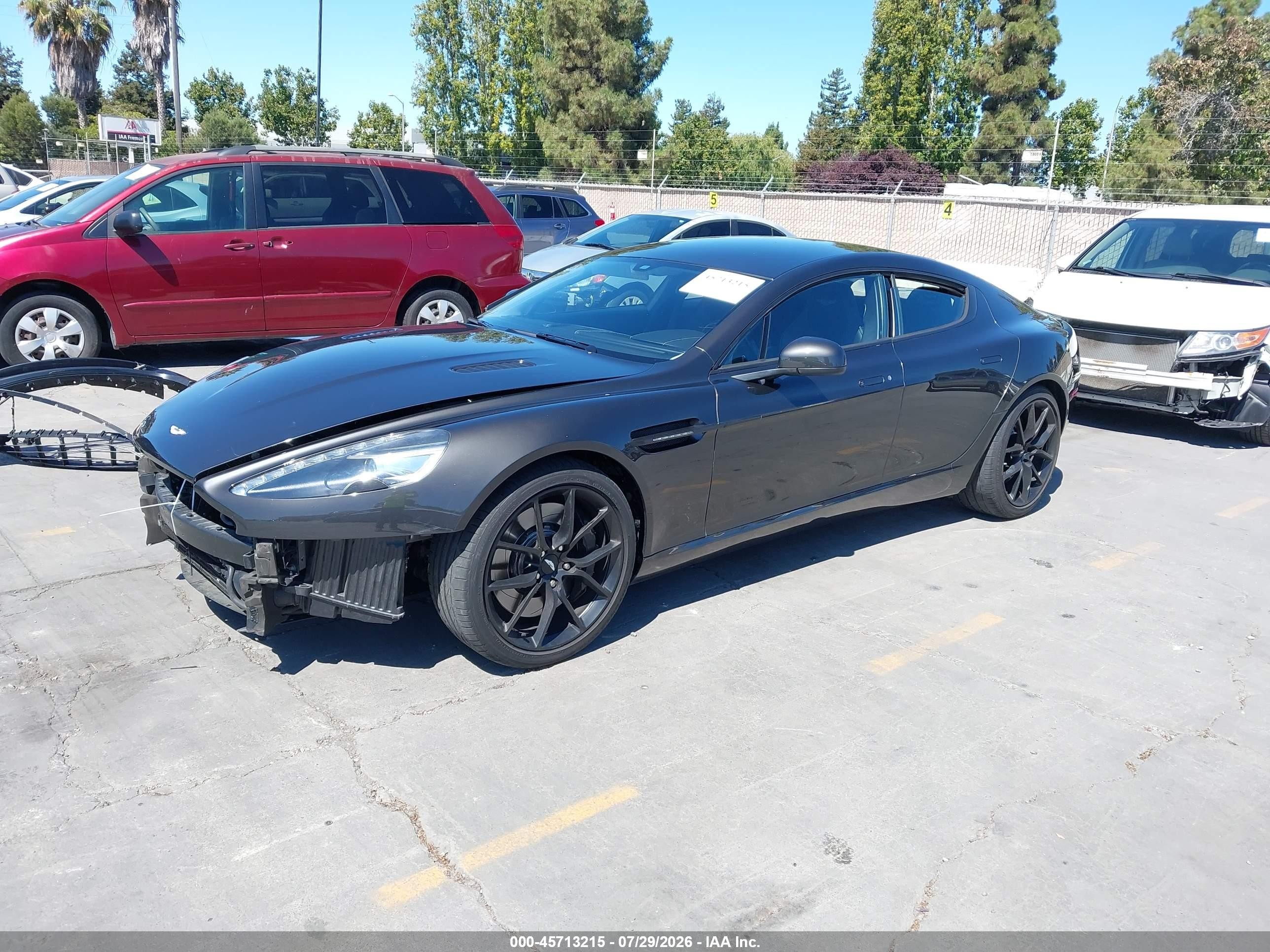 2014 Aston Martin Rapide S   Gray vin: SCFHDDBT3EGF04020