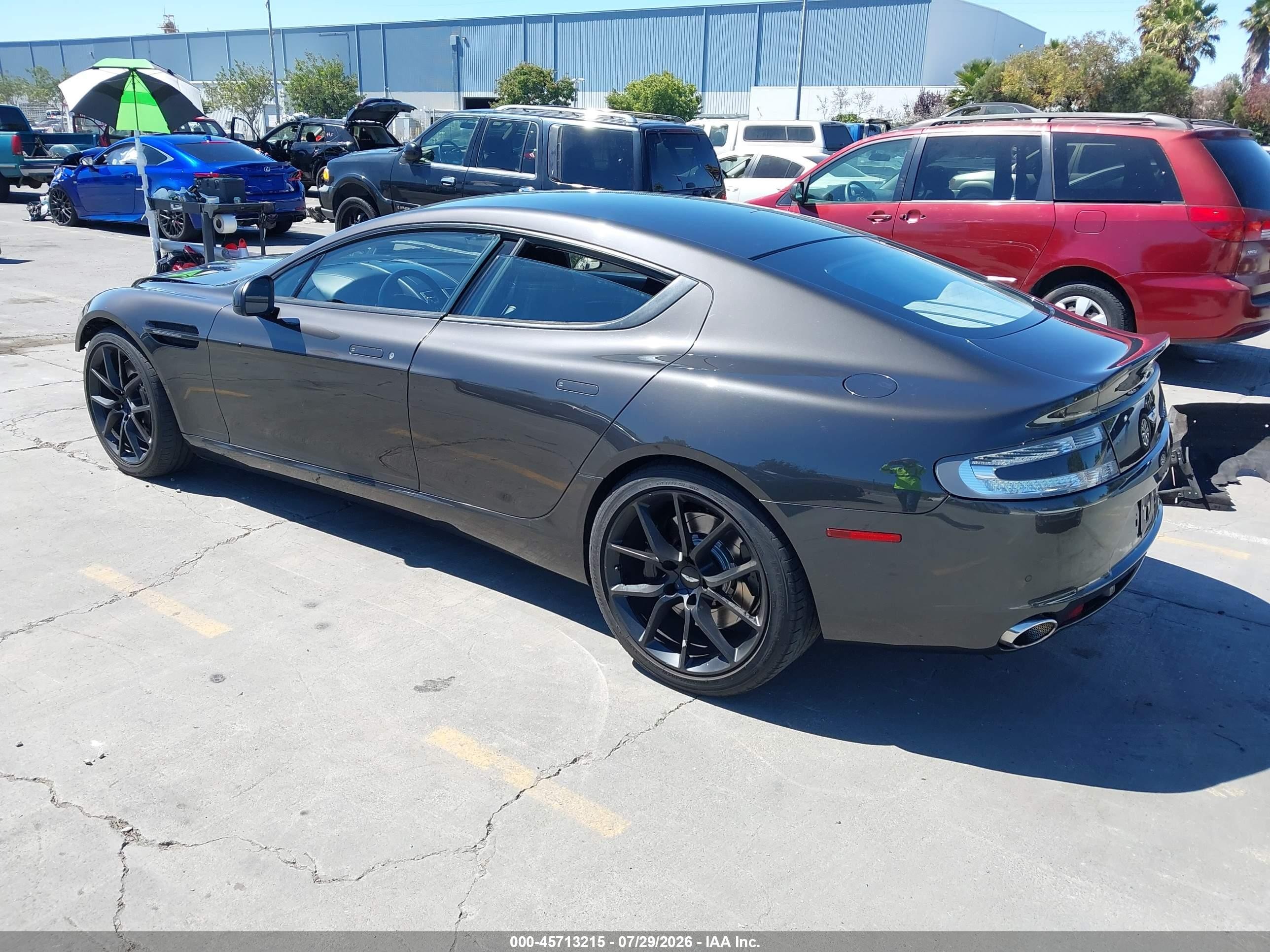 2014 Aston Martin Rapide S   Gray vin: SCFHDDBT3EGF04020