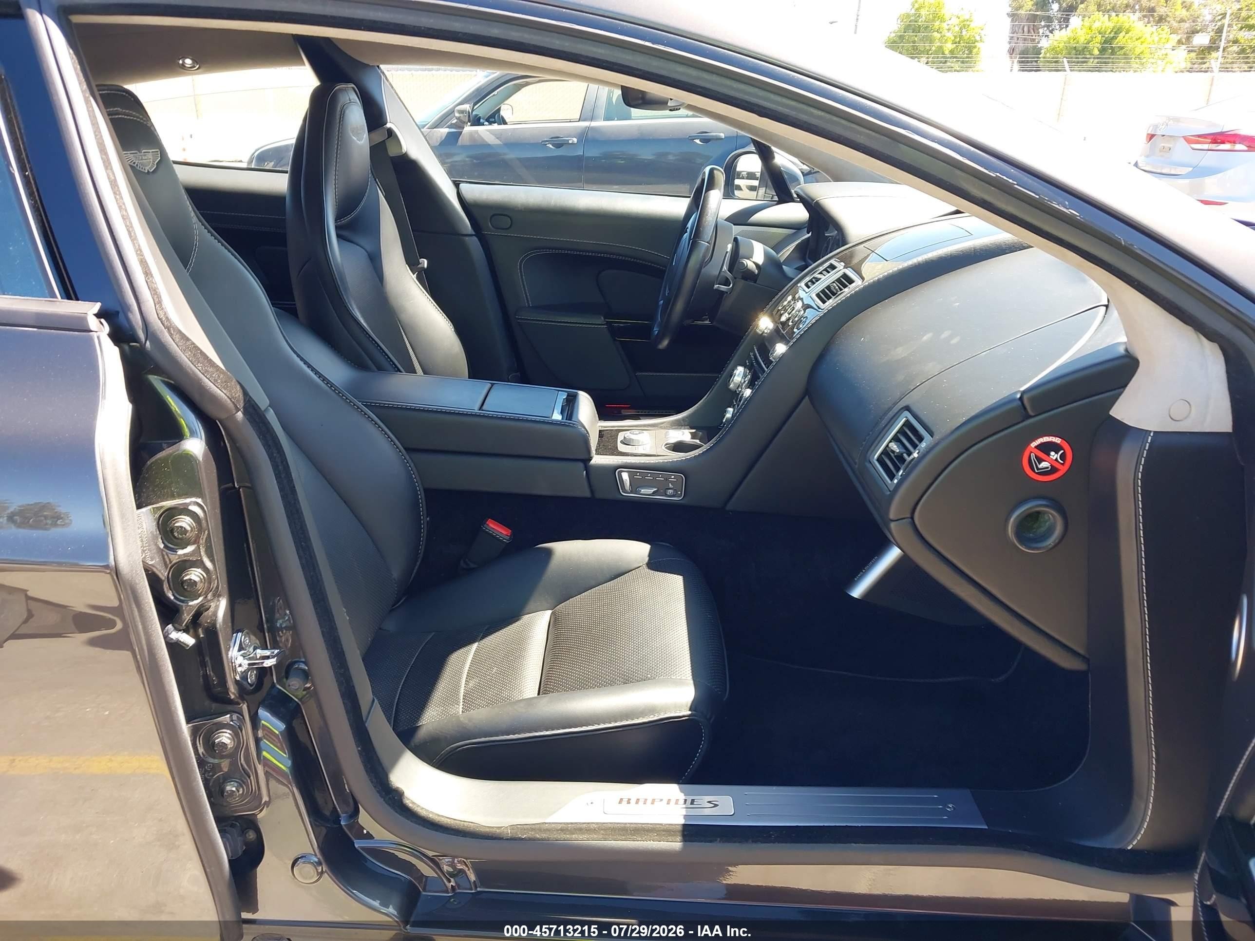 2014 Aston Martin Rapide S   Gray vin: SCFHDDBT3EGF04020