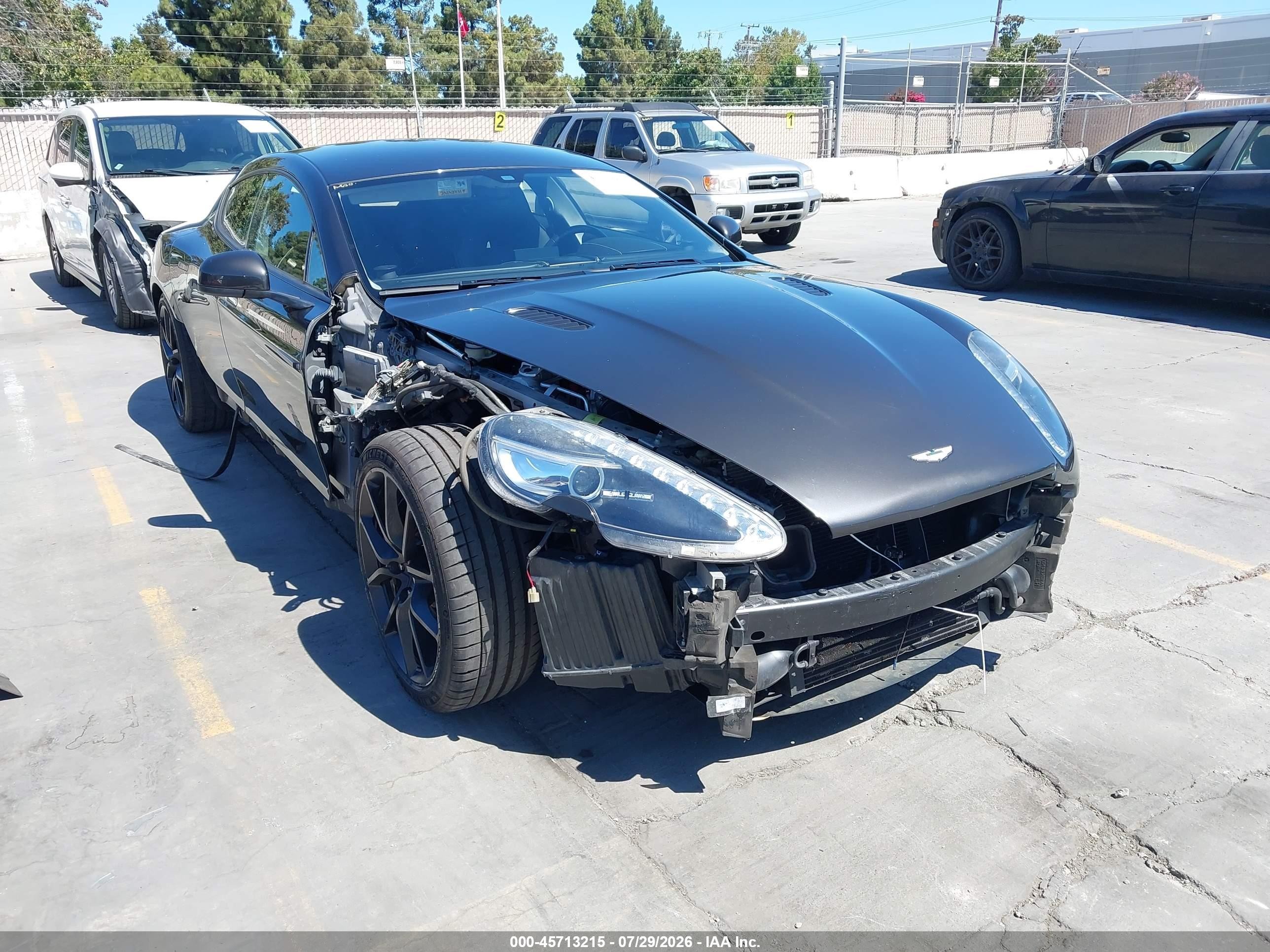 2014 Aston Martin Rapide S   Gray vin: SCFHDDBT3EGF04020
