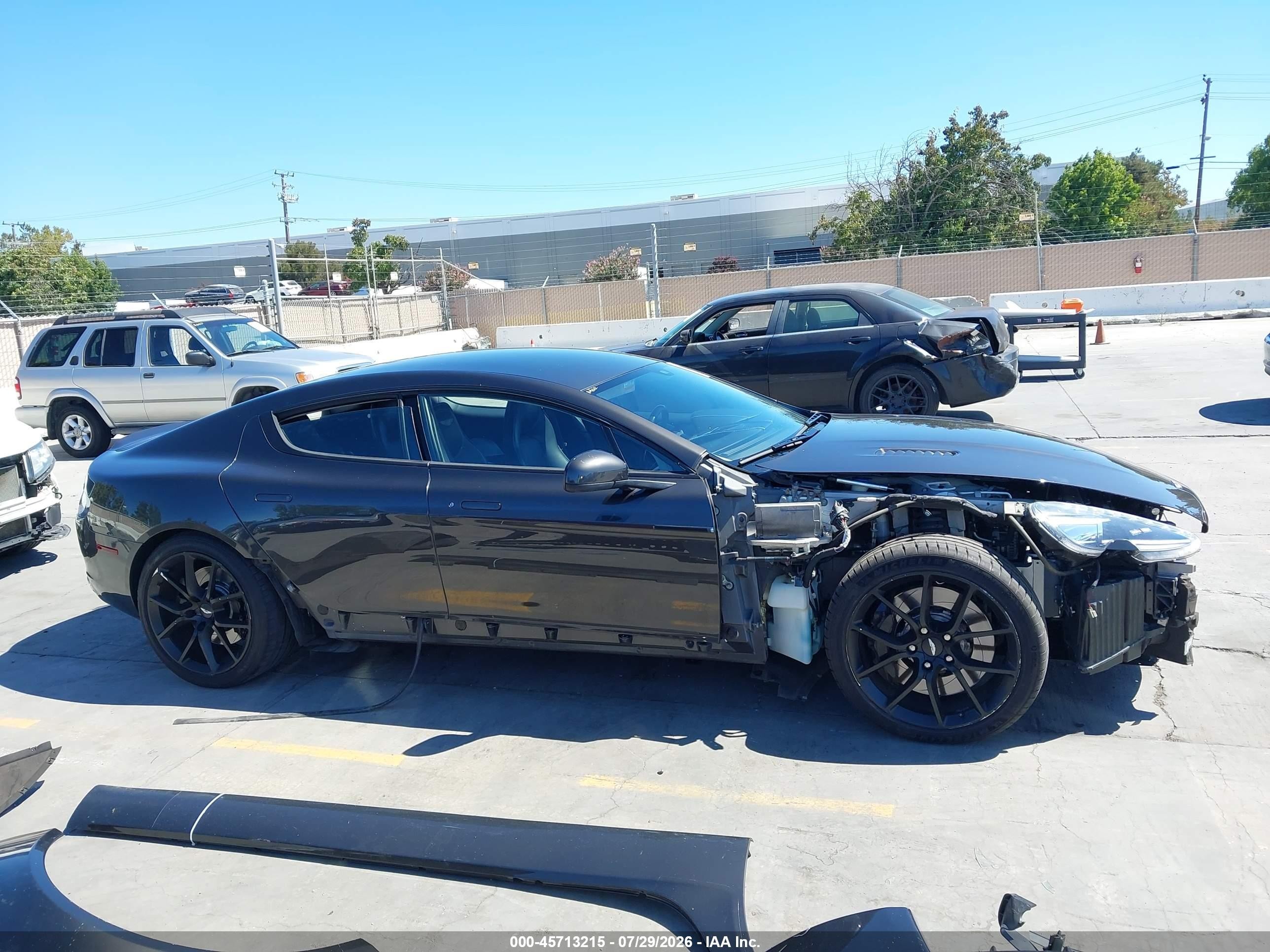 2014 Aston Martin Rapide S   Gray vin: SCFHDDBT3EGF04020