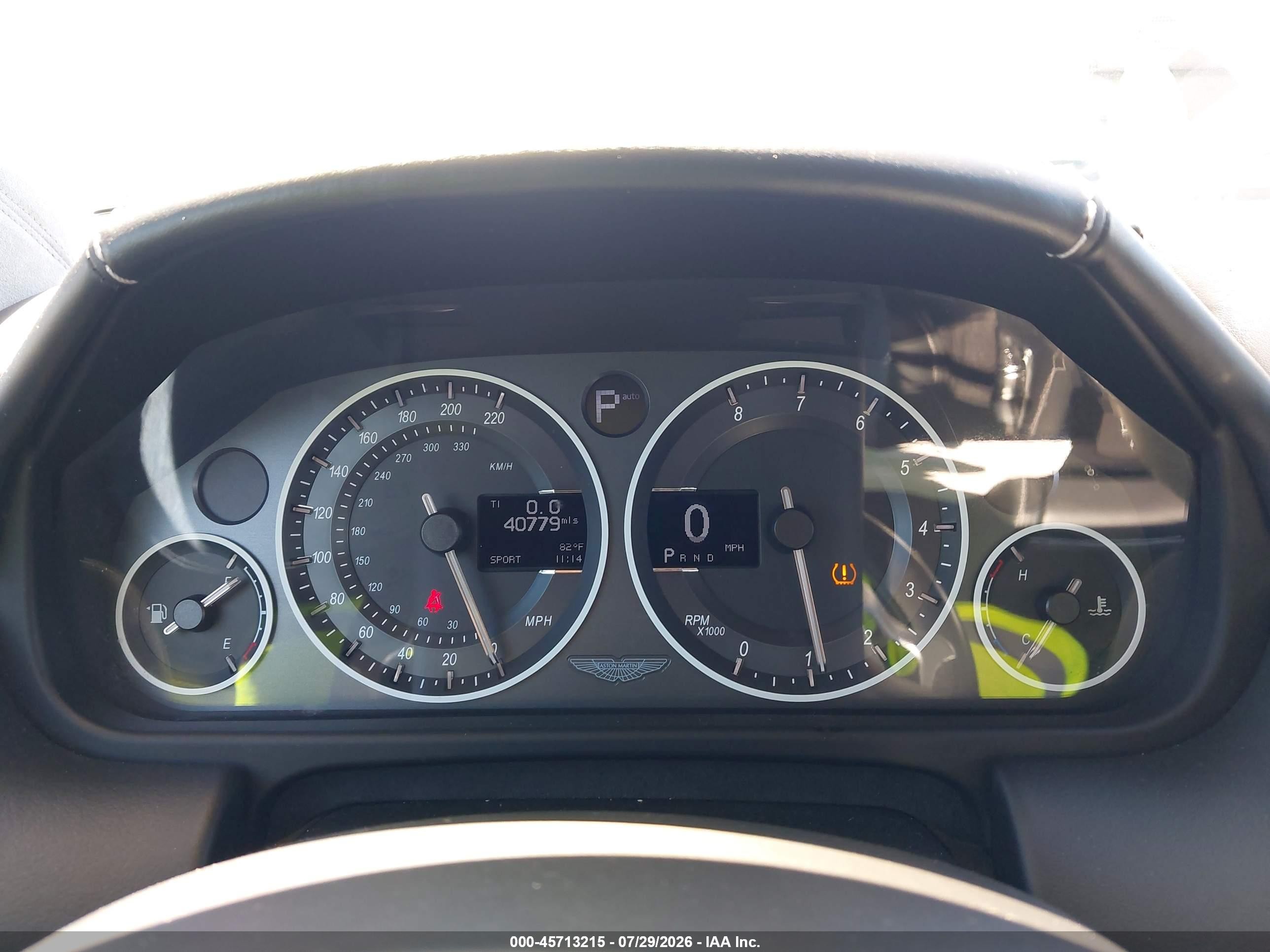 2014 Aston Martin Rapide S   Gray vin: SCFHDDBT3EGF04020