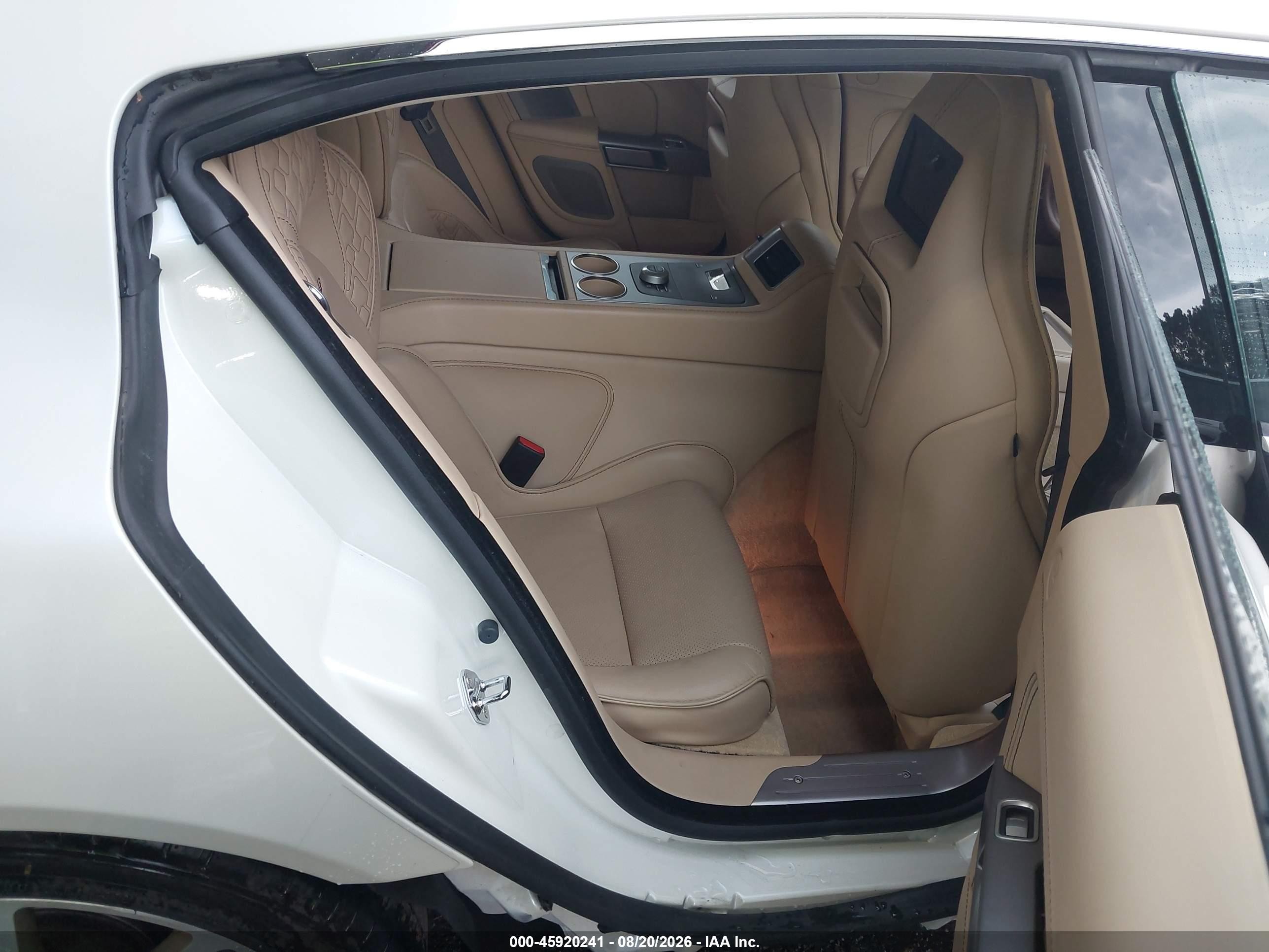 2015 Aston Martin Rapide S   White vin: SCFHMDBS1FGF04669