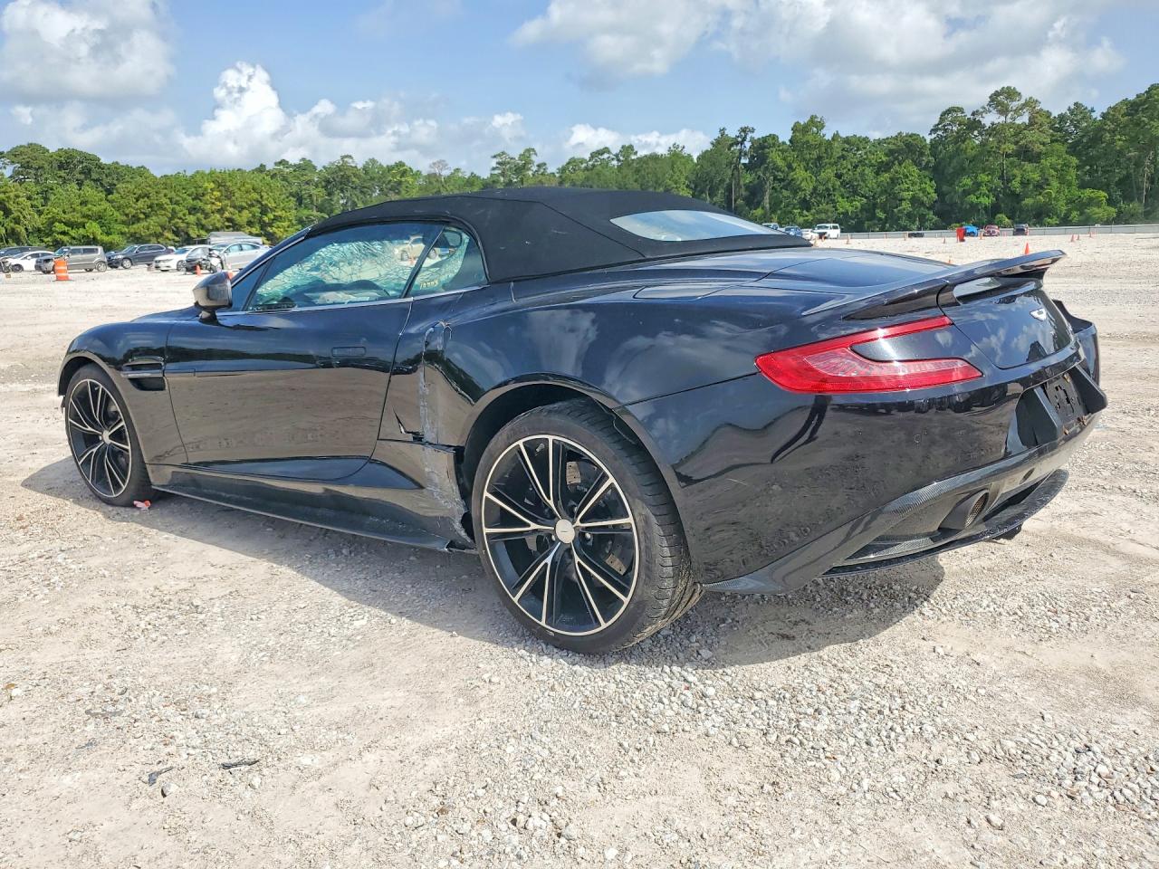 2014 Aston Martin Vanquish Volante Black vin: SCFPDCGP7EGK01529