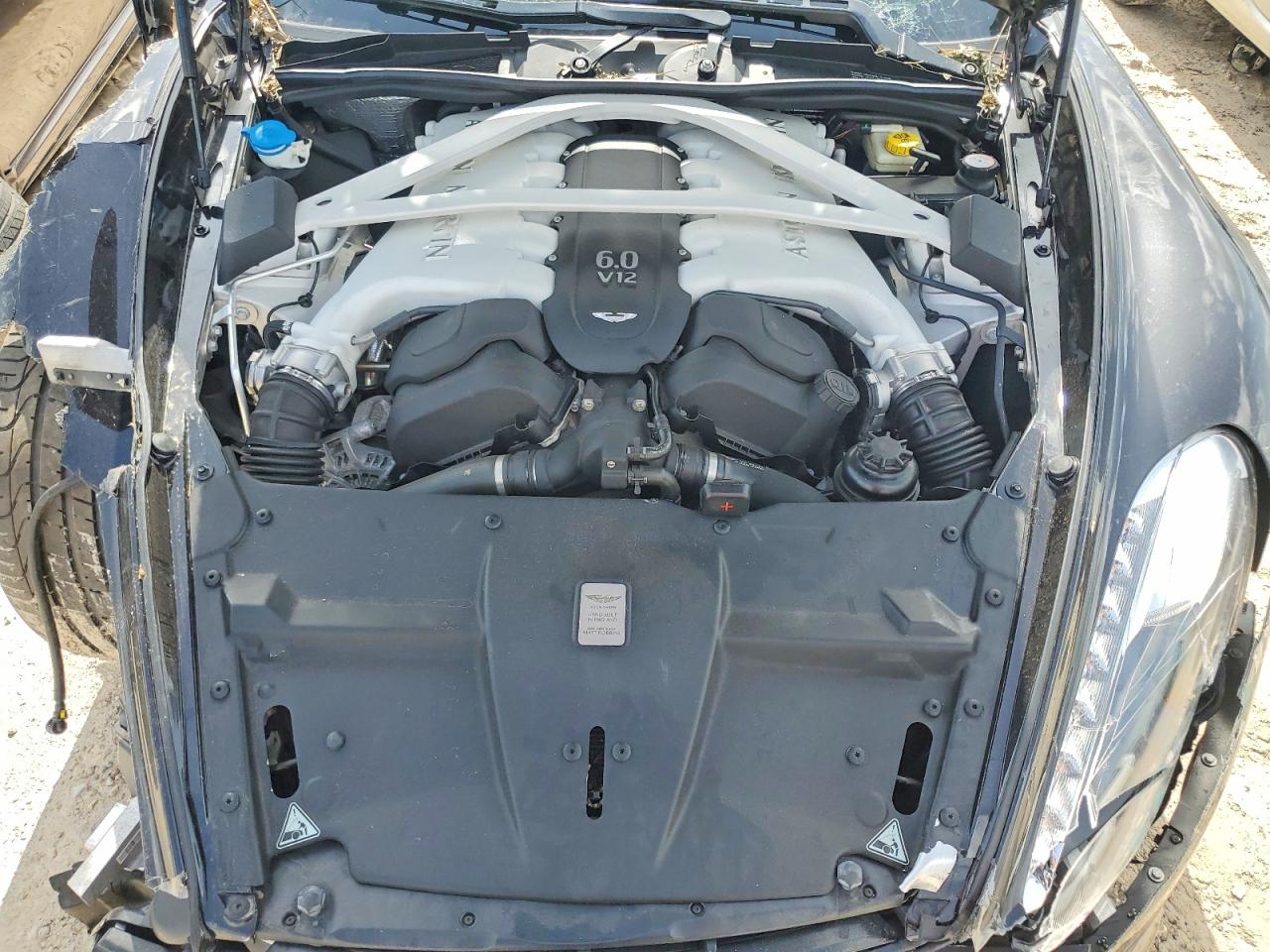 2014 Aston Martin Vanquish Volante Black vin: SCFPDCGP7EGK01529