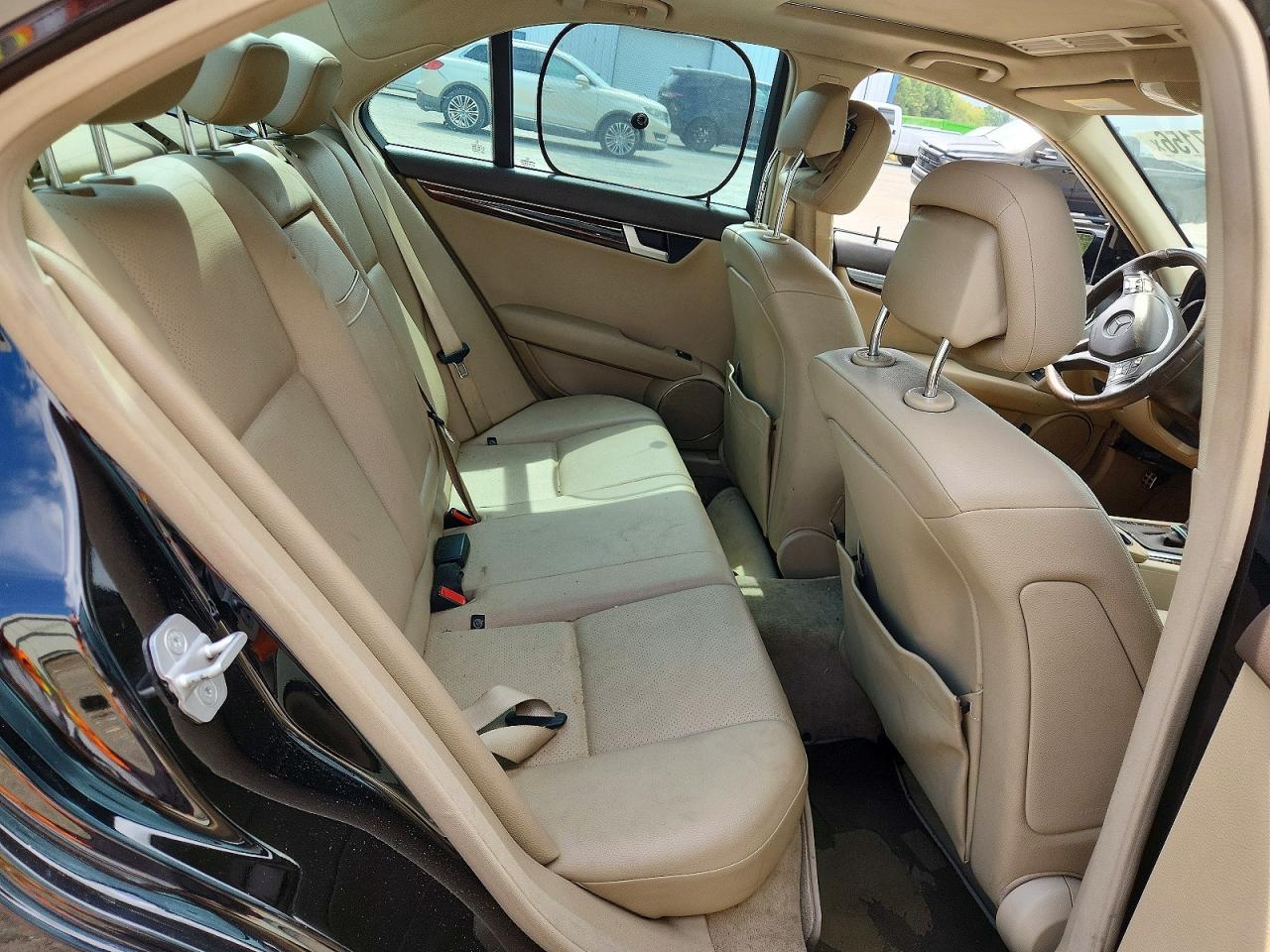 2013 Mercedes-benz C 250 Black vin: WDDGF4HB9DR269941