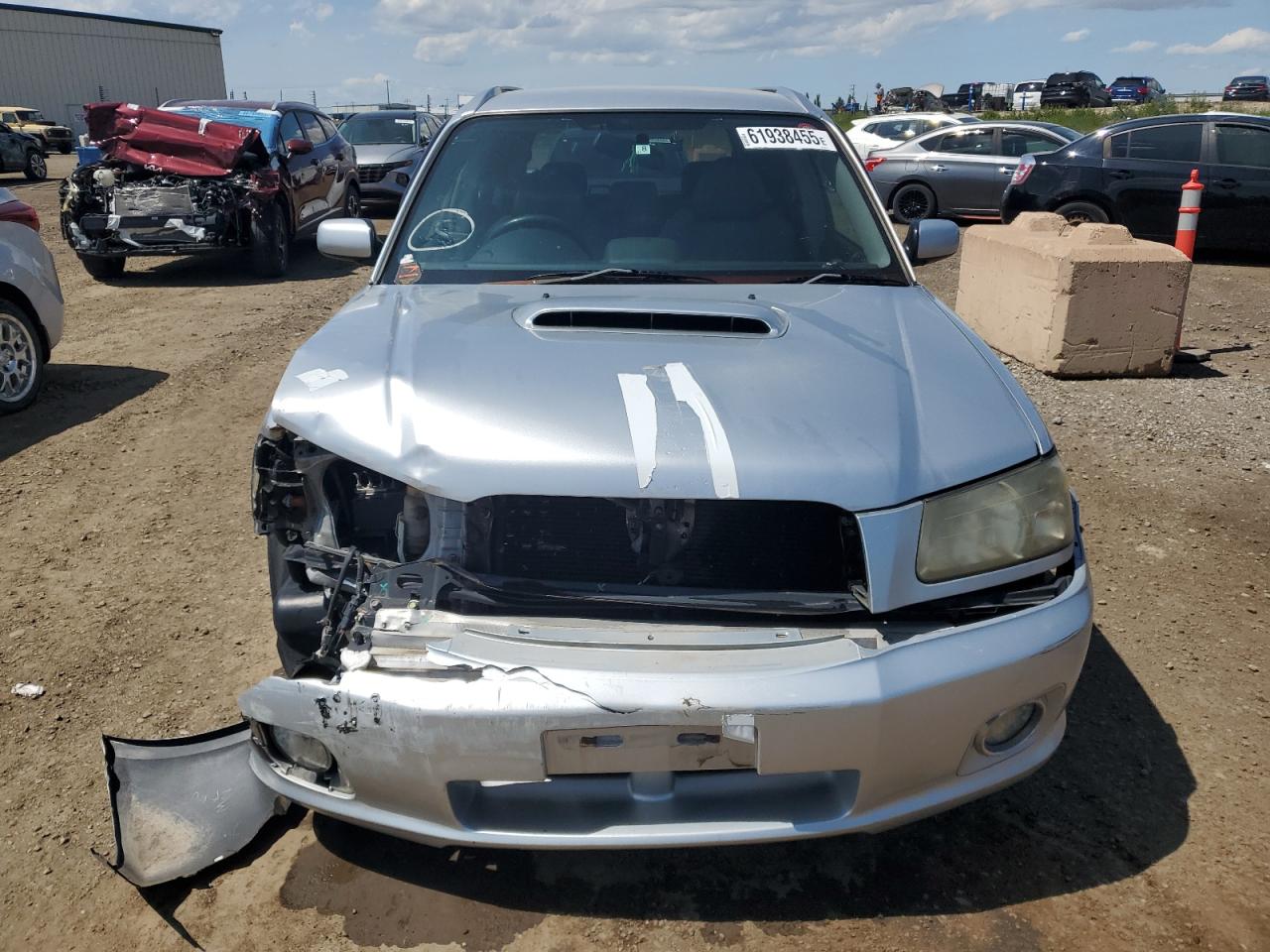 2004 Subaru Forester Silver vin: SG5066191