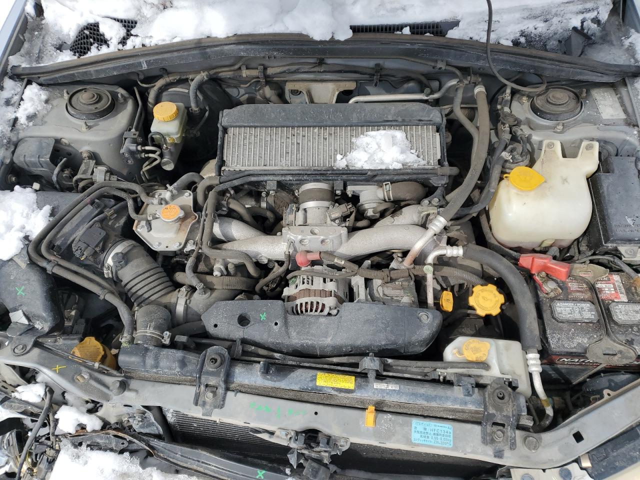 2004 Subaru Forester Silver vin: SG5066191