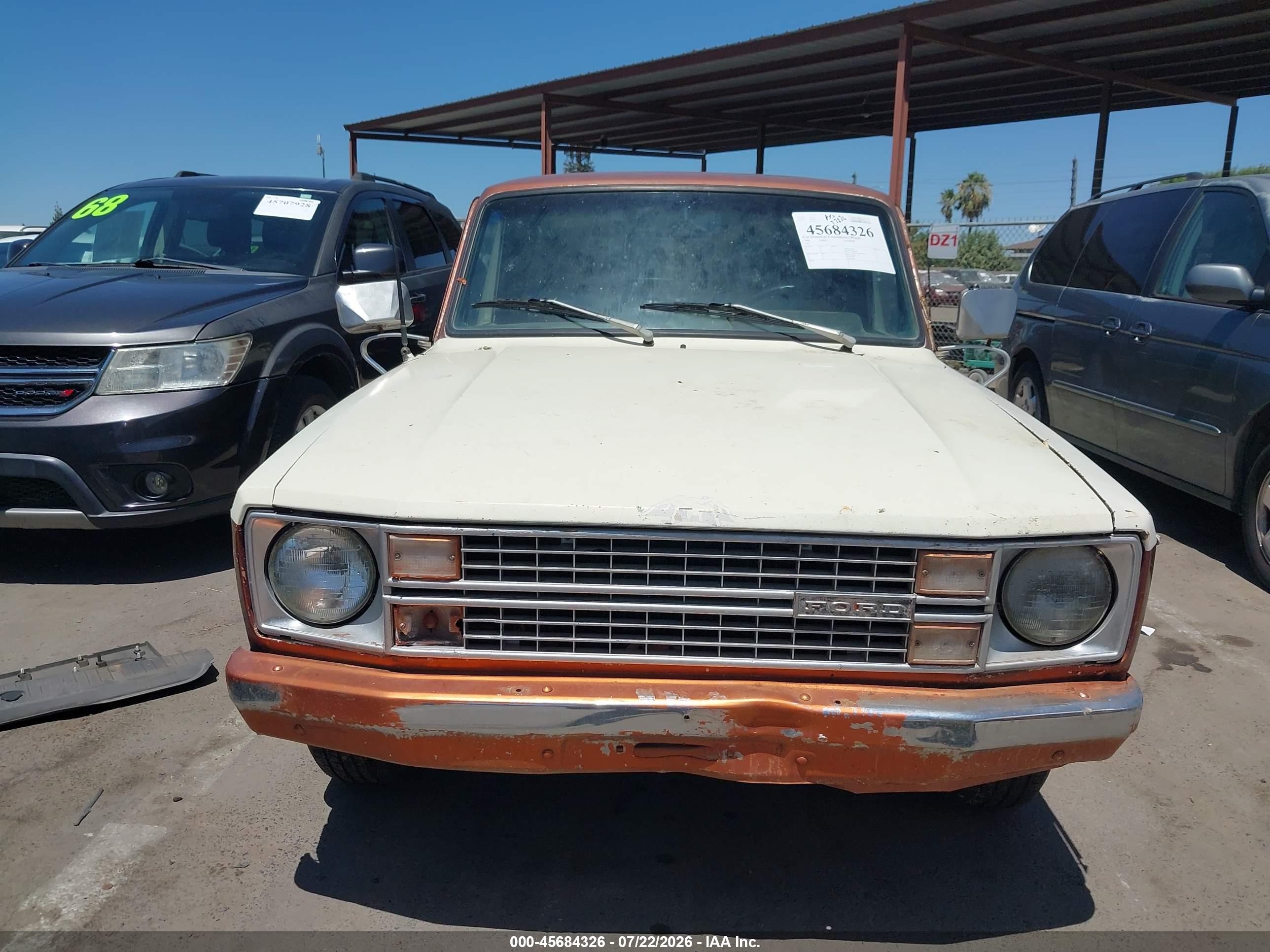 1980 Ford Courier Brown vin: SGTBXB84245