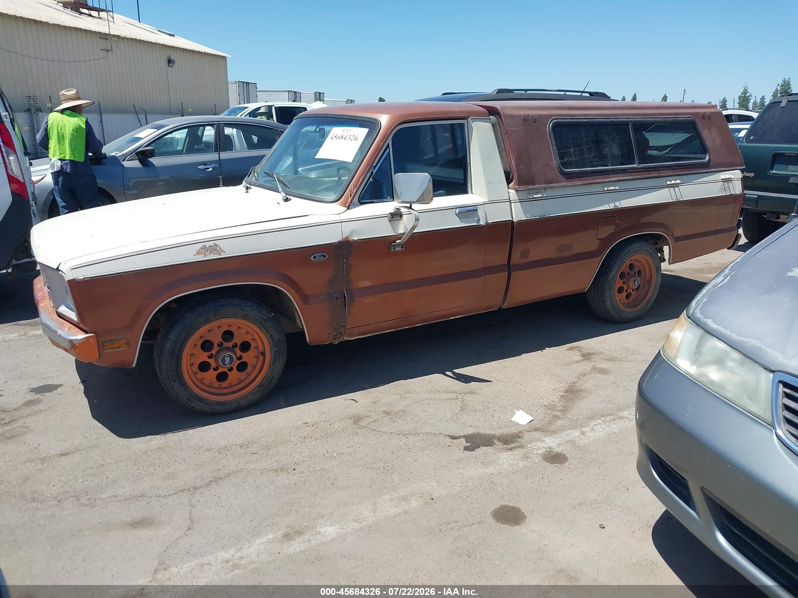 1980 Ford Courier Brown vin: SGTBXB84245