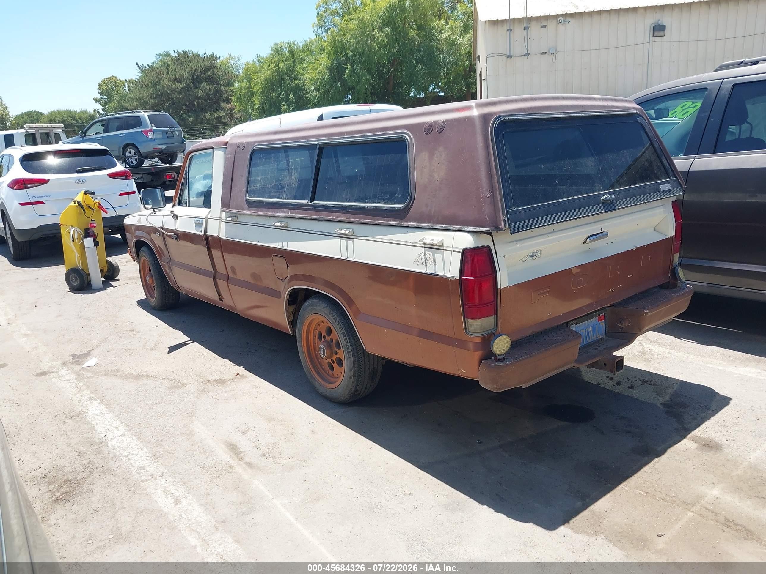 1980 Ford Courier Brown vin: SGTBXB84245