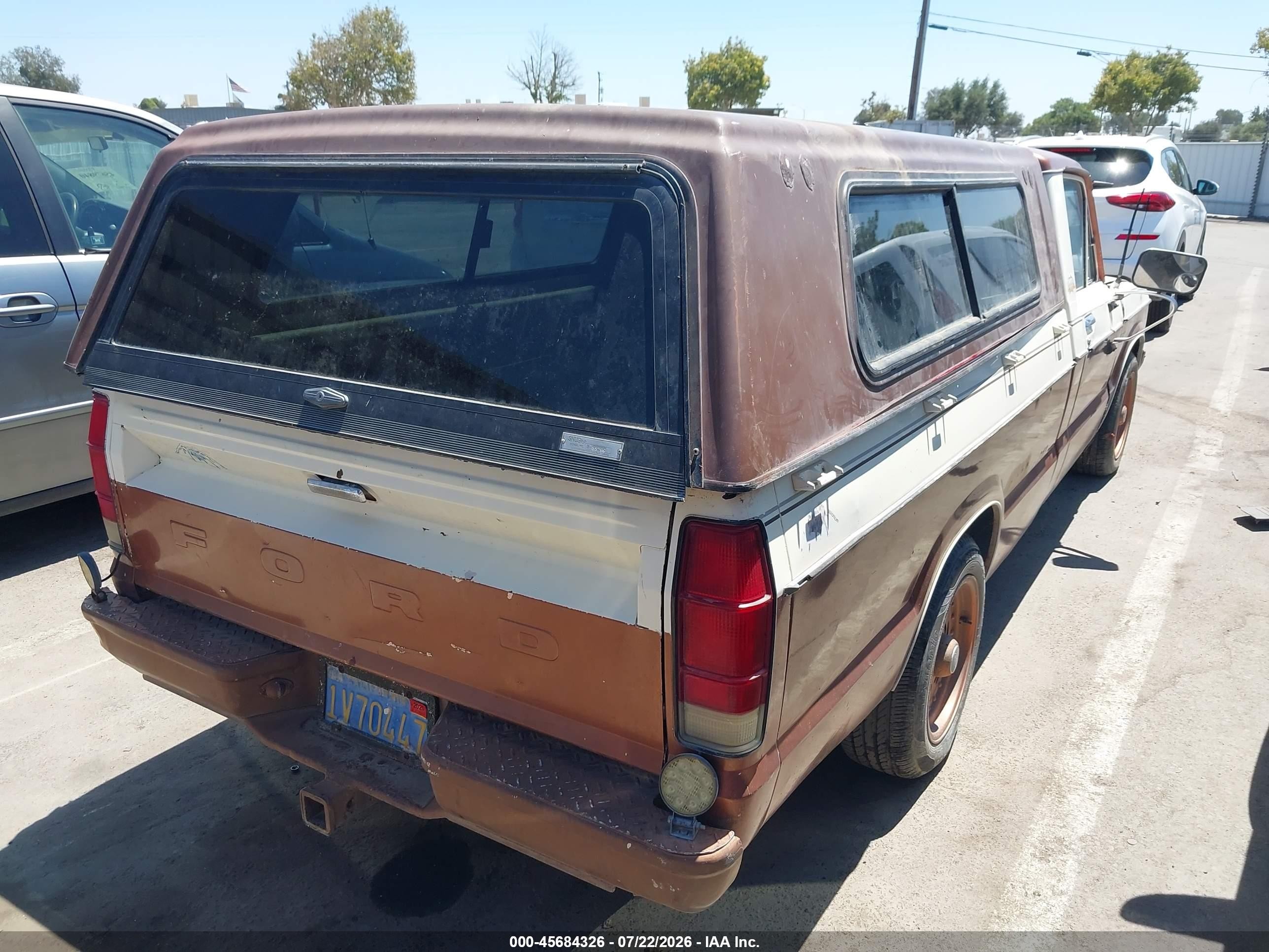 1980 Ford Courier Brown vin: SGTBXB84245