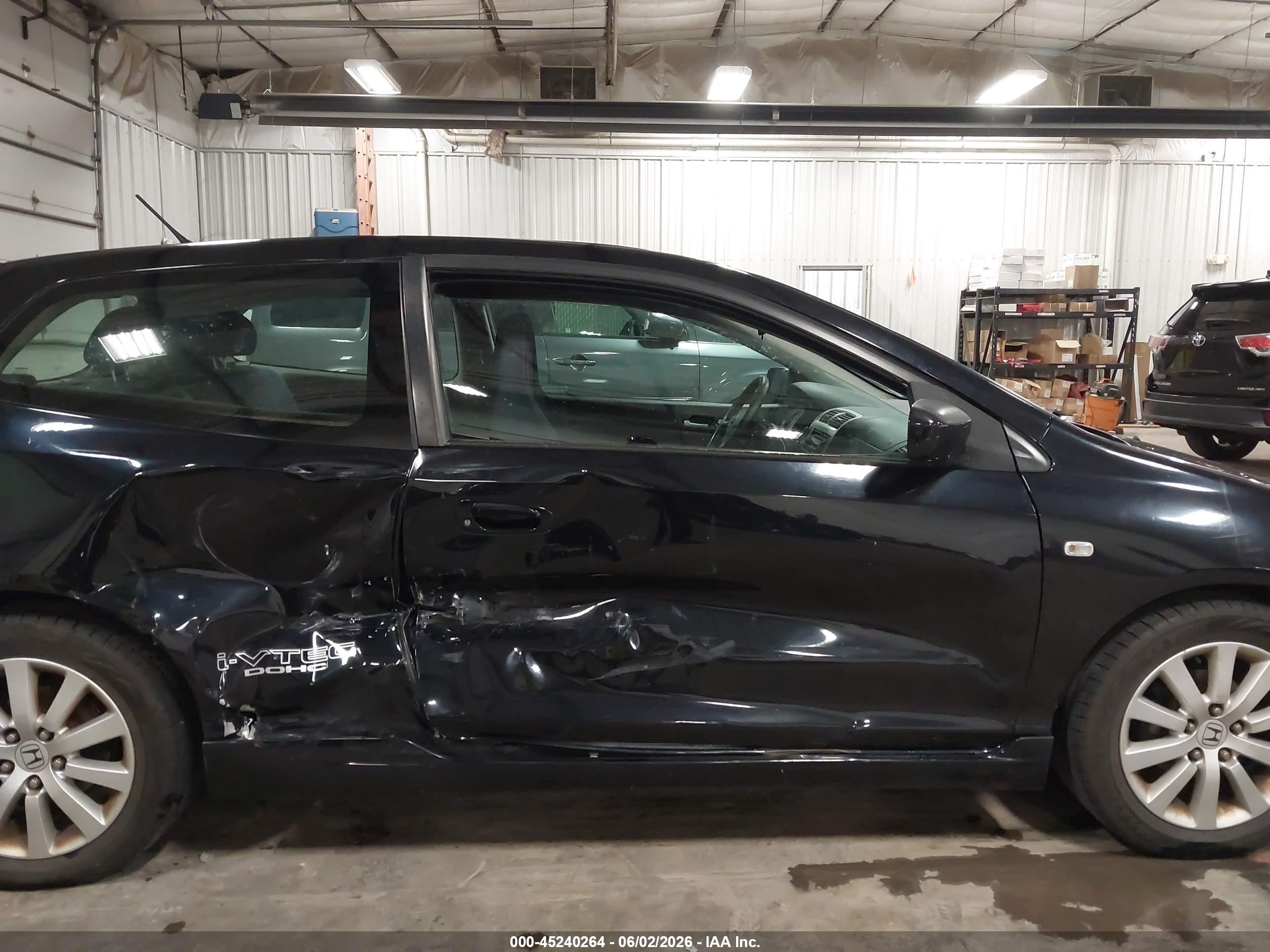 2004 Honda Civic Si Черный vin: SHHEP33504U504368
