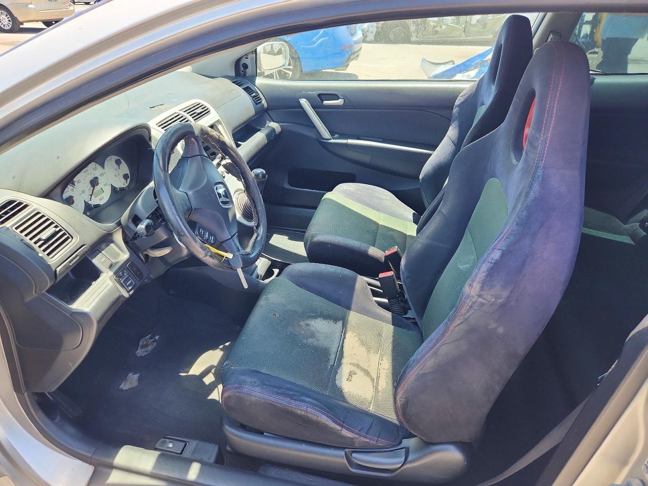 2005 Honda Civic Si Silver vin: SHHEP33515U502808