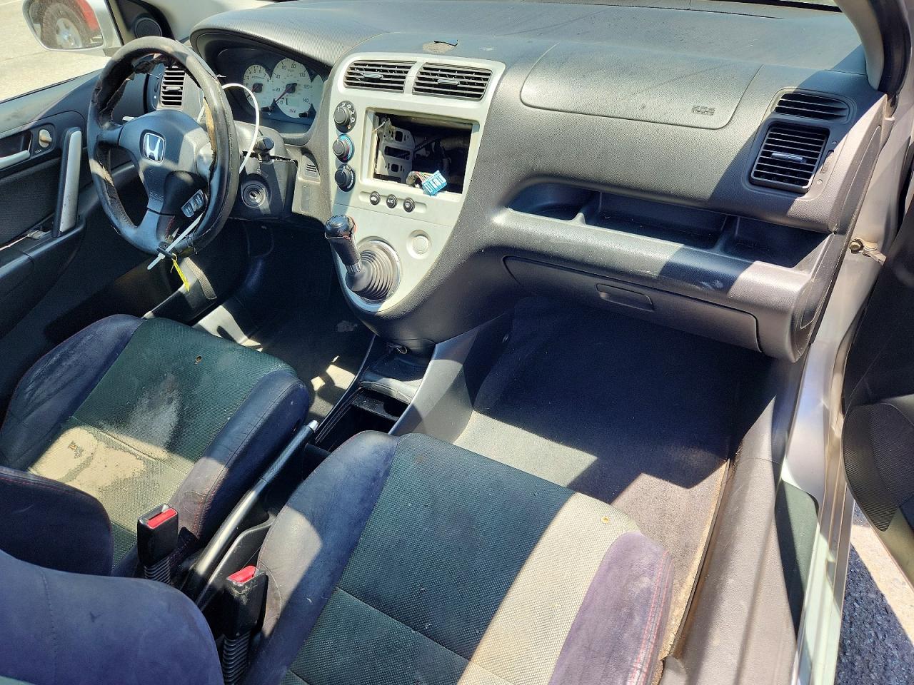 2005 Honda Civic Si Silver vin: SHHEP33515U502808