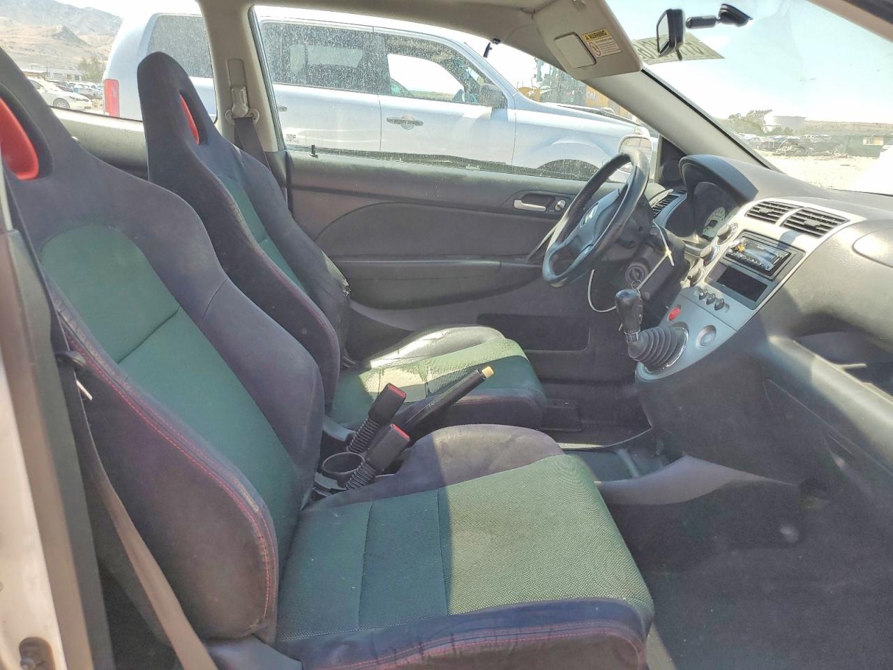 2003 Honda Civic Si Silver vin: SHHEP33523U404111