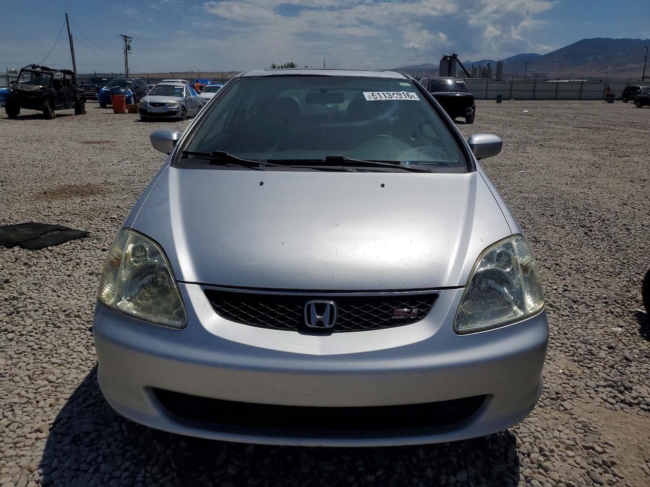 2003 Honda Civic Si Silver vin: SHHEP33523U404111