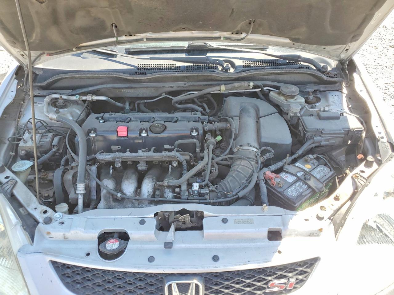 2003 Honda Civic Si Silver vin: SHHEP33523U404111