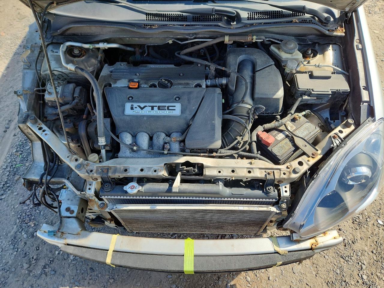 2005 Honda Civic Si Silver vin: SHHEP33525U500601