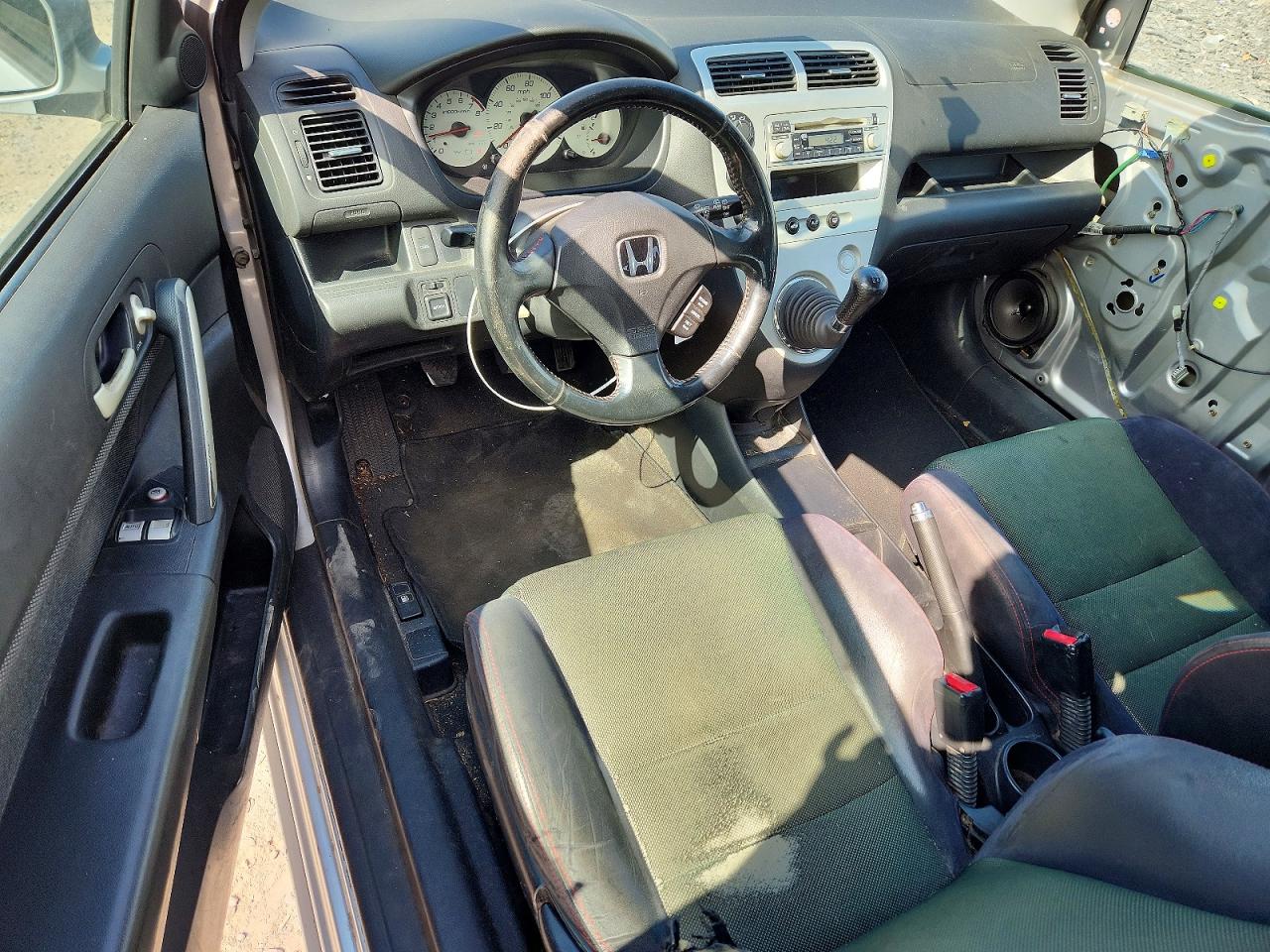 2005 Honda Civic Si Silver vin: SHHEP33525U500601
