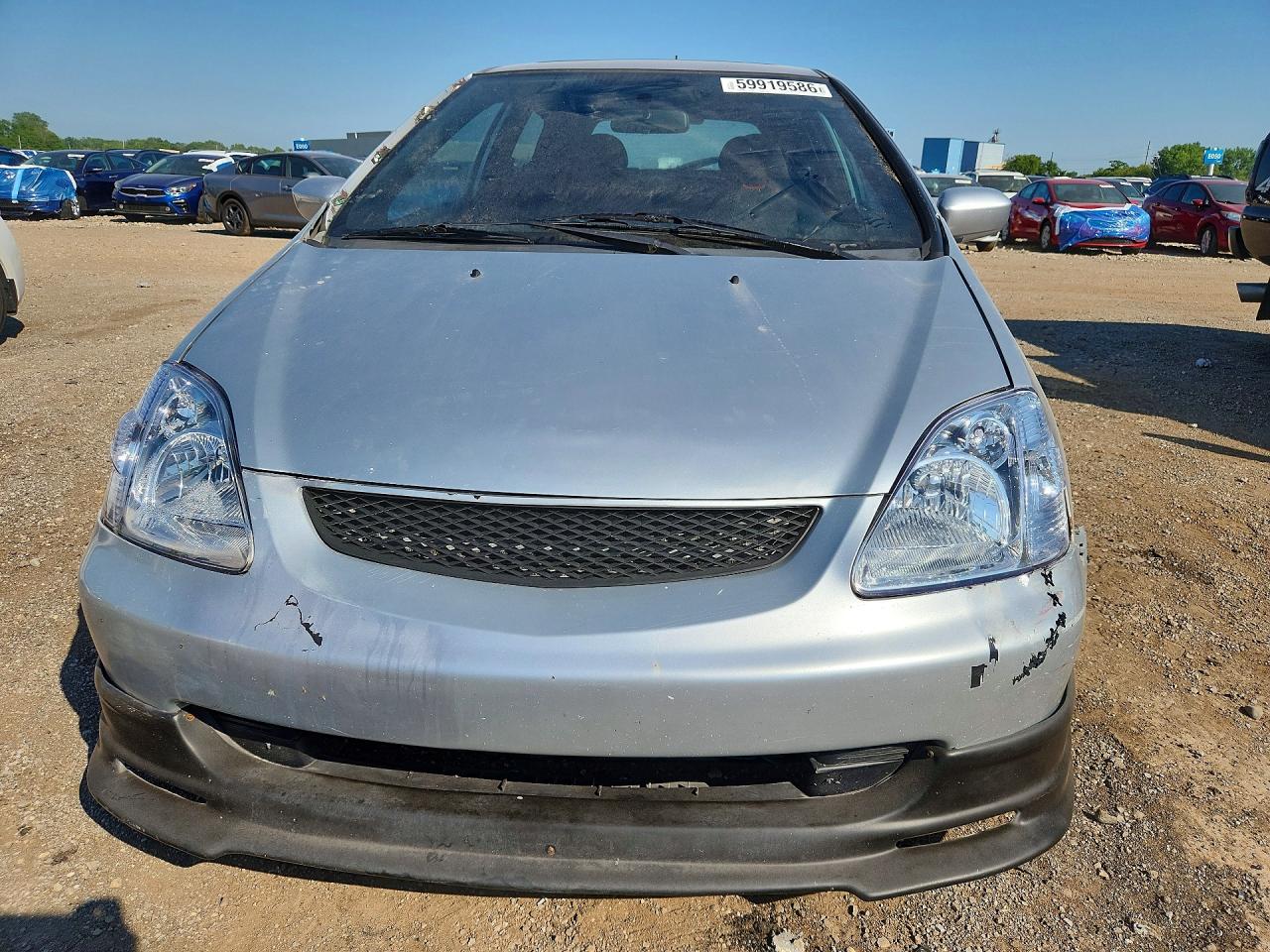 2002 Honda Civic Si Gray vin: SHHEP33542U303568
