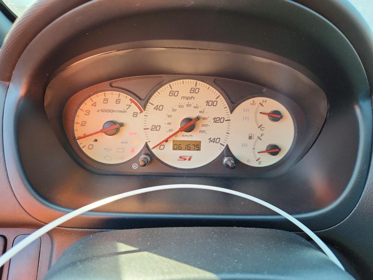 2002 Honda Civic Si Gray vin: SHHEP33542U303568