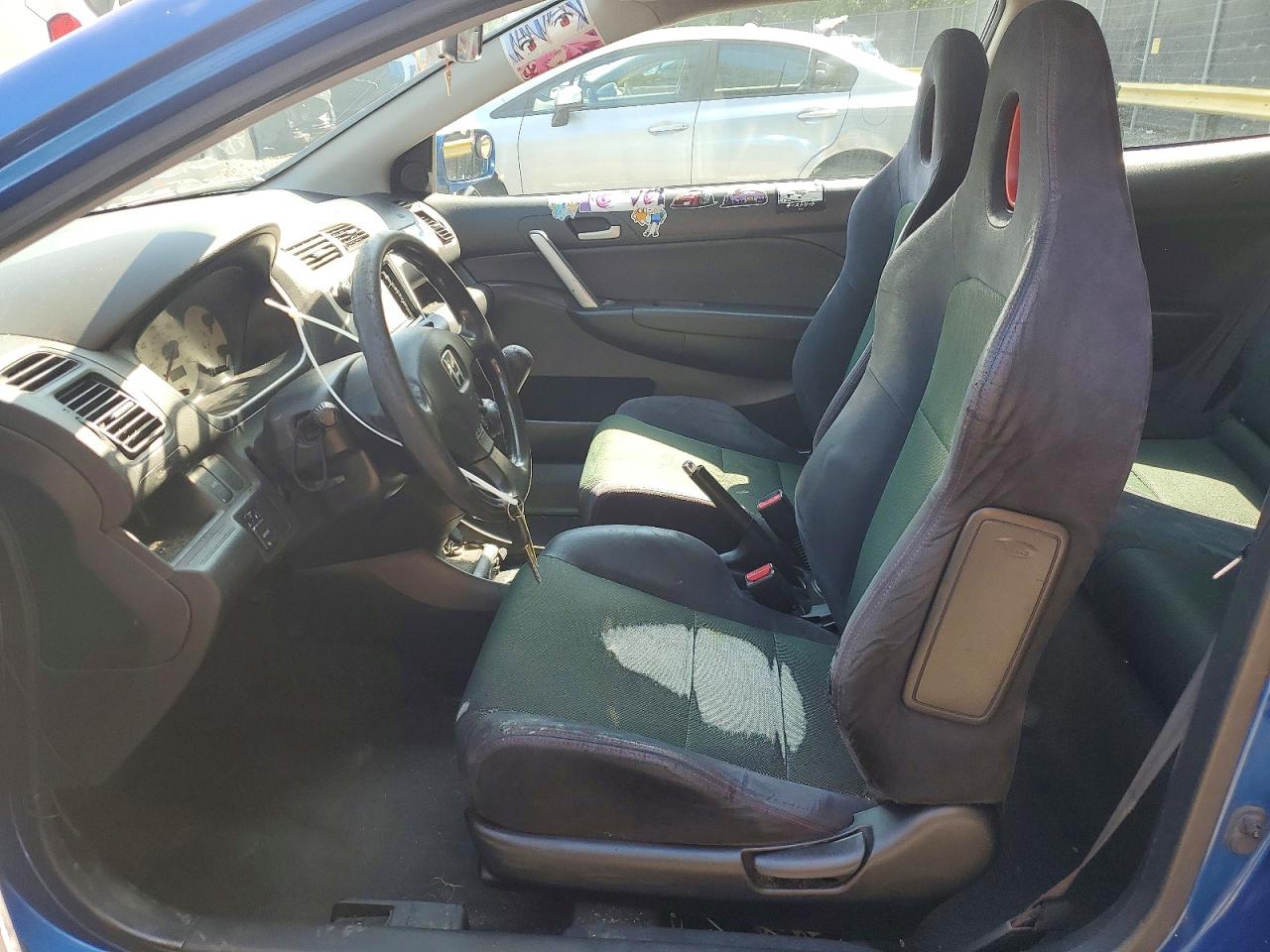 2004 Honda Civic Si Blue vin: SHHEP33654U504360