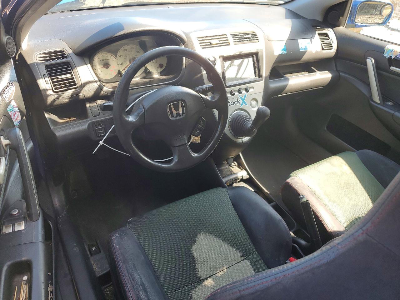 2004 Honda Civic Si Blue vin: SHHEP33654U504360