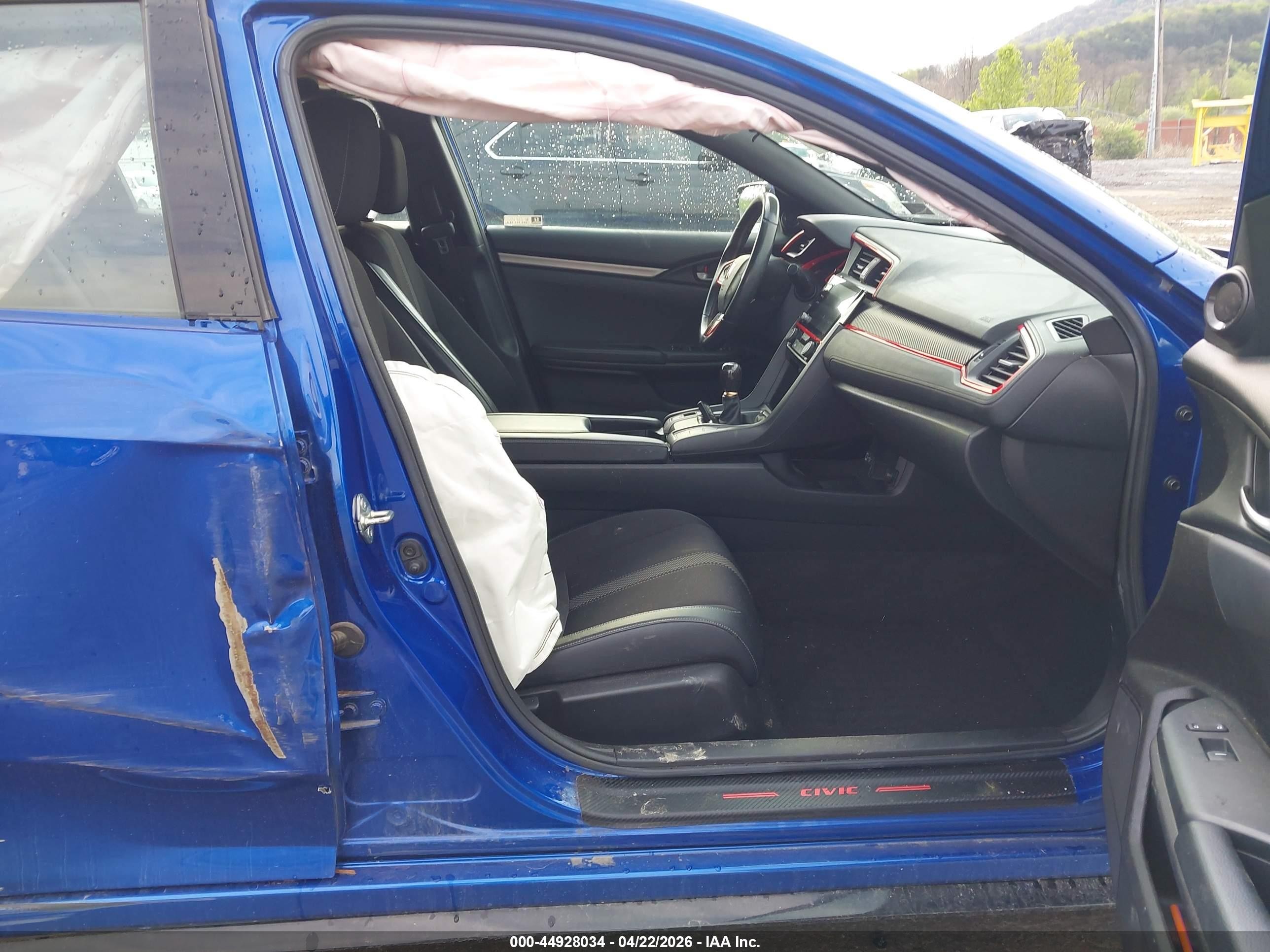 2020 Honda Civic Sport Blue vin: SHHFK7G41LU216191
