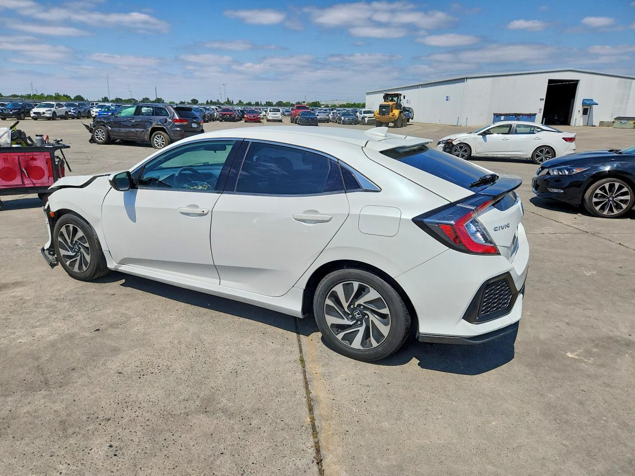 2017 Honda Civic Lx Белый vin: SHHFK7H21HU416024