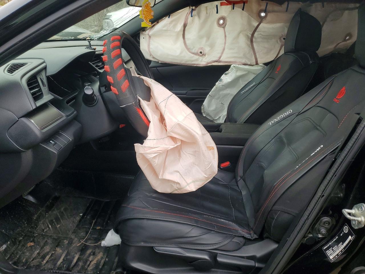 2017 Honda Civic Lx Black vin: SHHFK7H23HU306902
