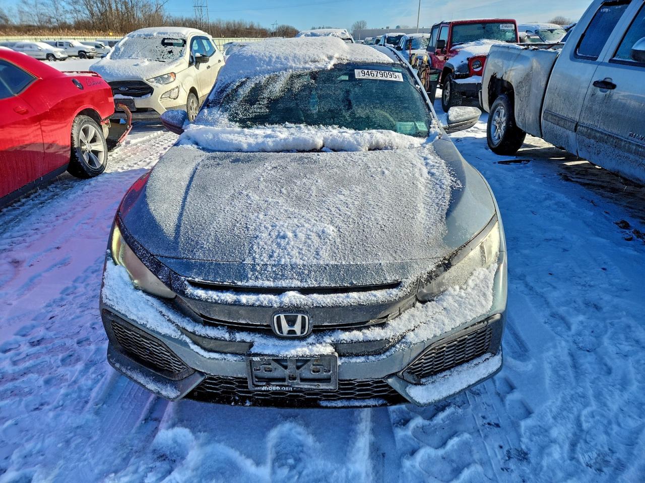 2017 Honda Civic Lx Silver vin: SHHFK7H23HU417773