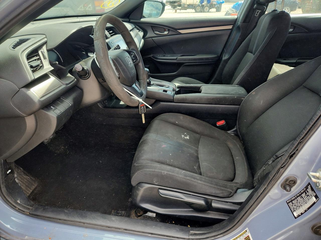 2017 Honda Civic Lx Blue vin: SHHFK7H25HU225156