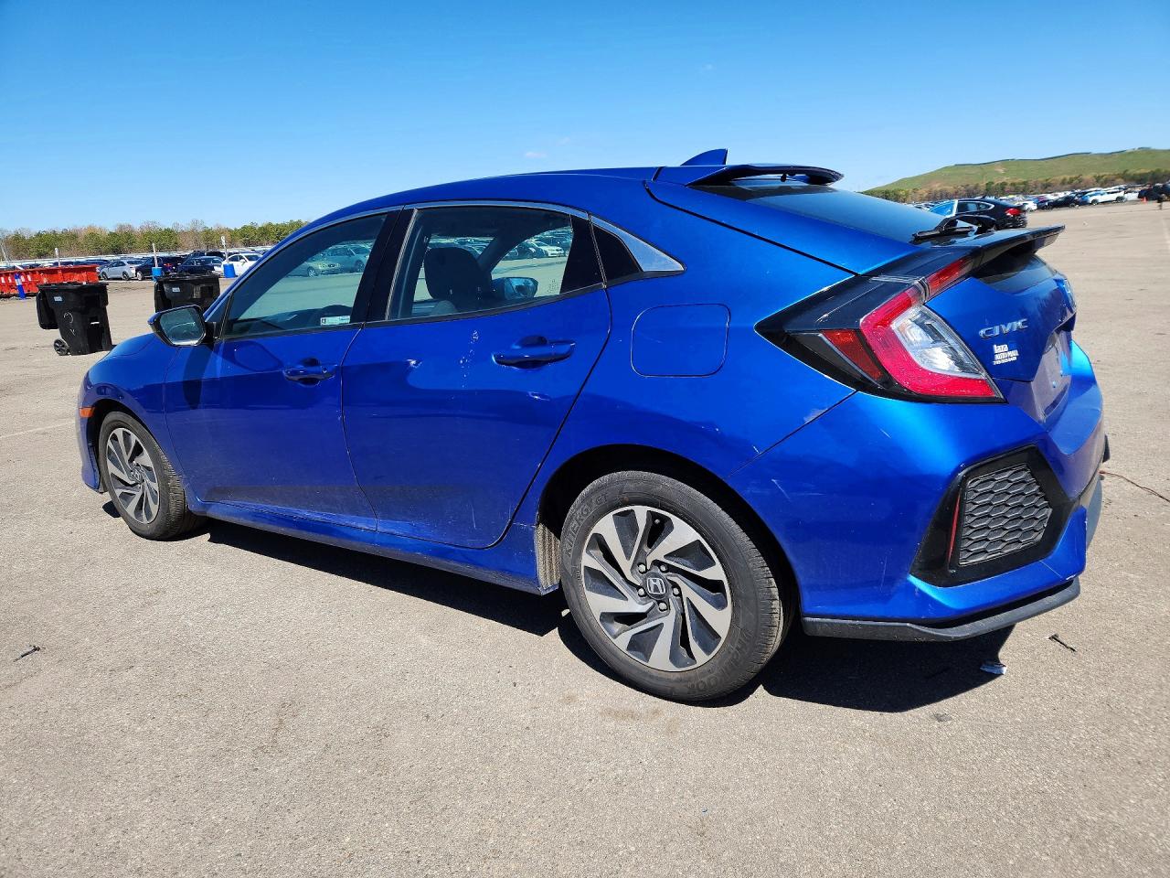 2018 Honda Civic Sport Blue vin: SHHFK7H25JU413505