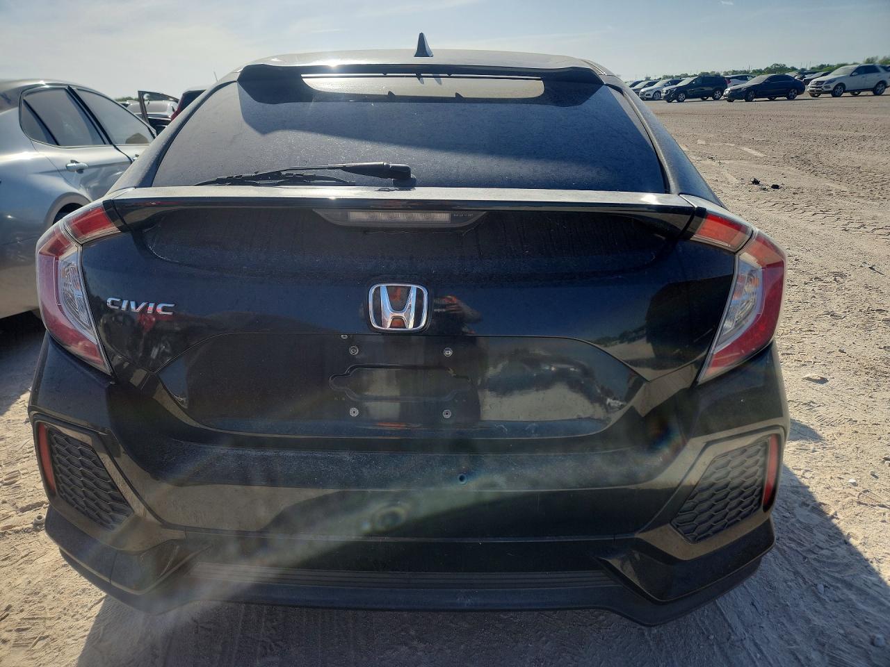 2018 Honda Civic Lx Black vin: SHHFK7H26JU410015