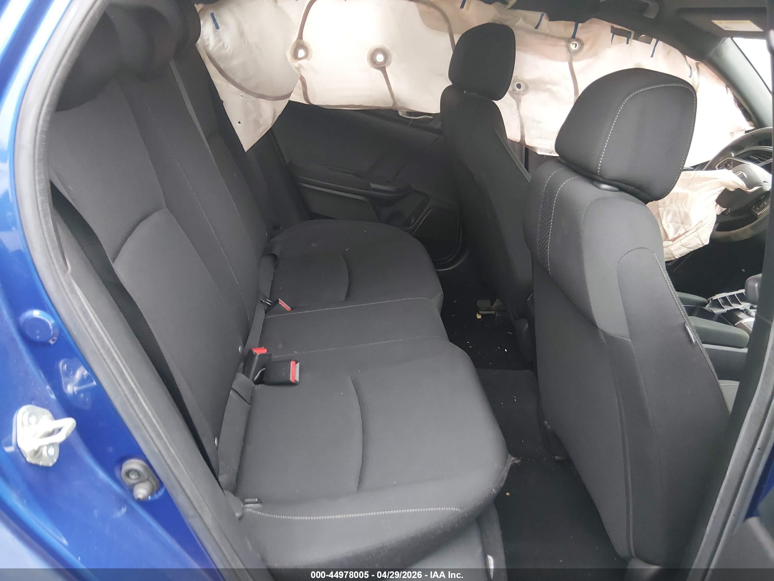 2018 Honda Civic Lx Blue vin: SHHFK7H27JU403316
