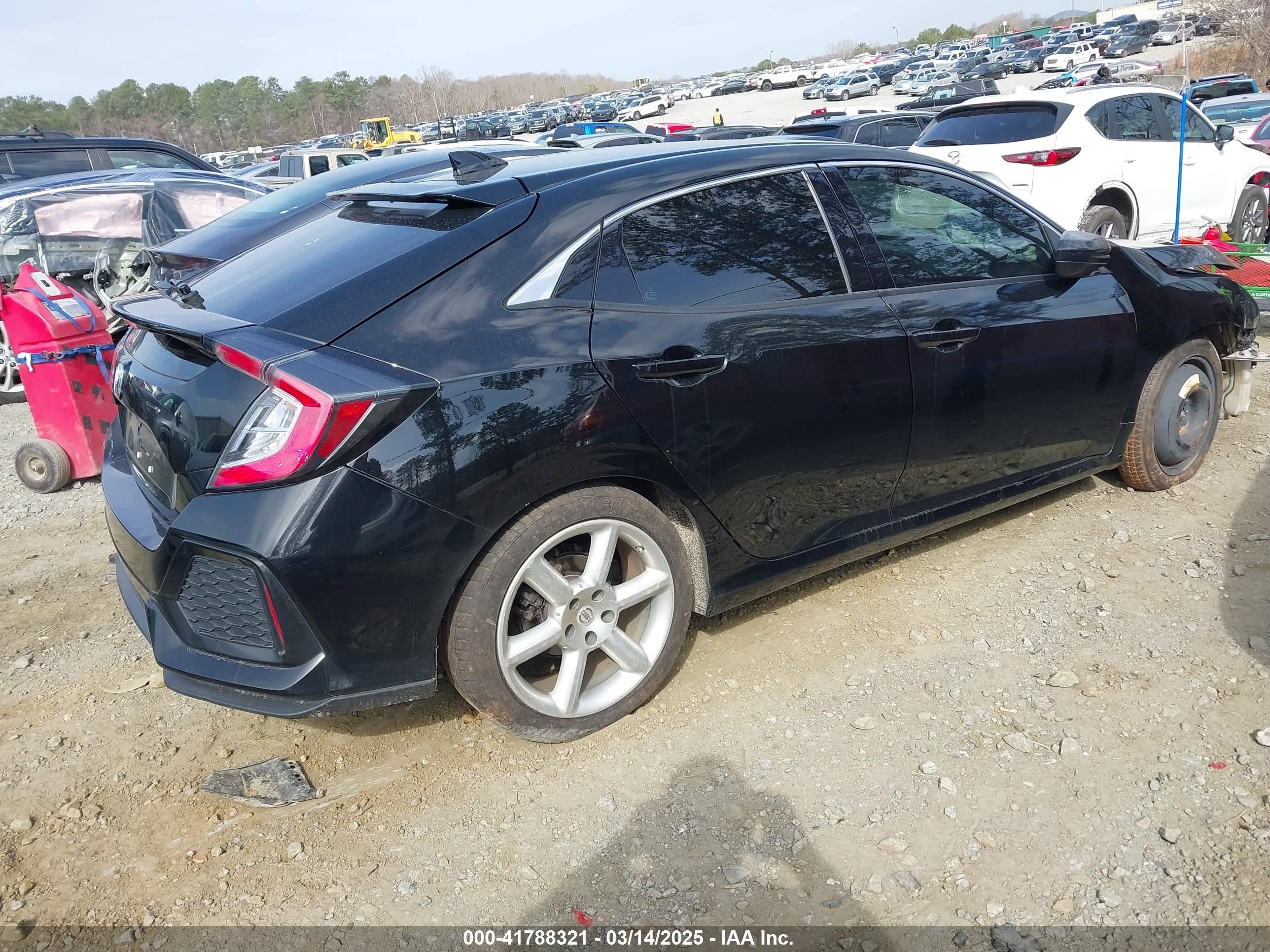 2018 Honda Civic Lx Черный vin: SHHFK7H28JU409092